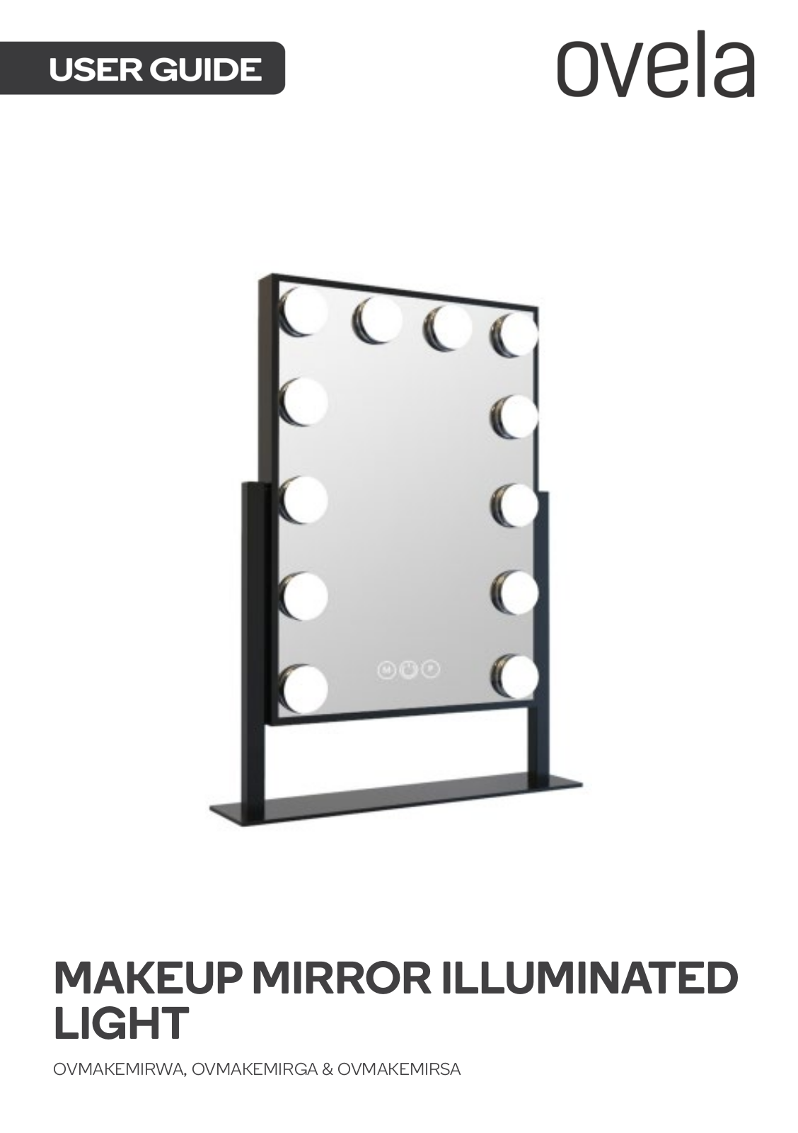 Ovela OVMAKEMIRSA, OVMAKEMIRWA, OVMAKEMIRGA User guide - ManualMachine.com