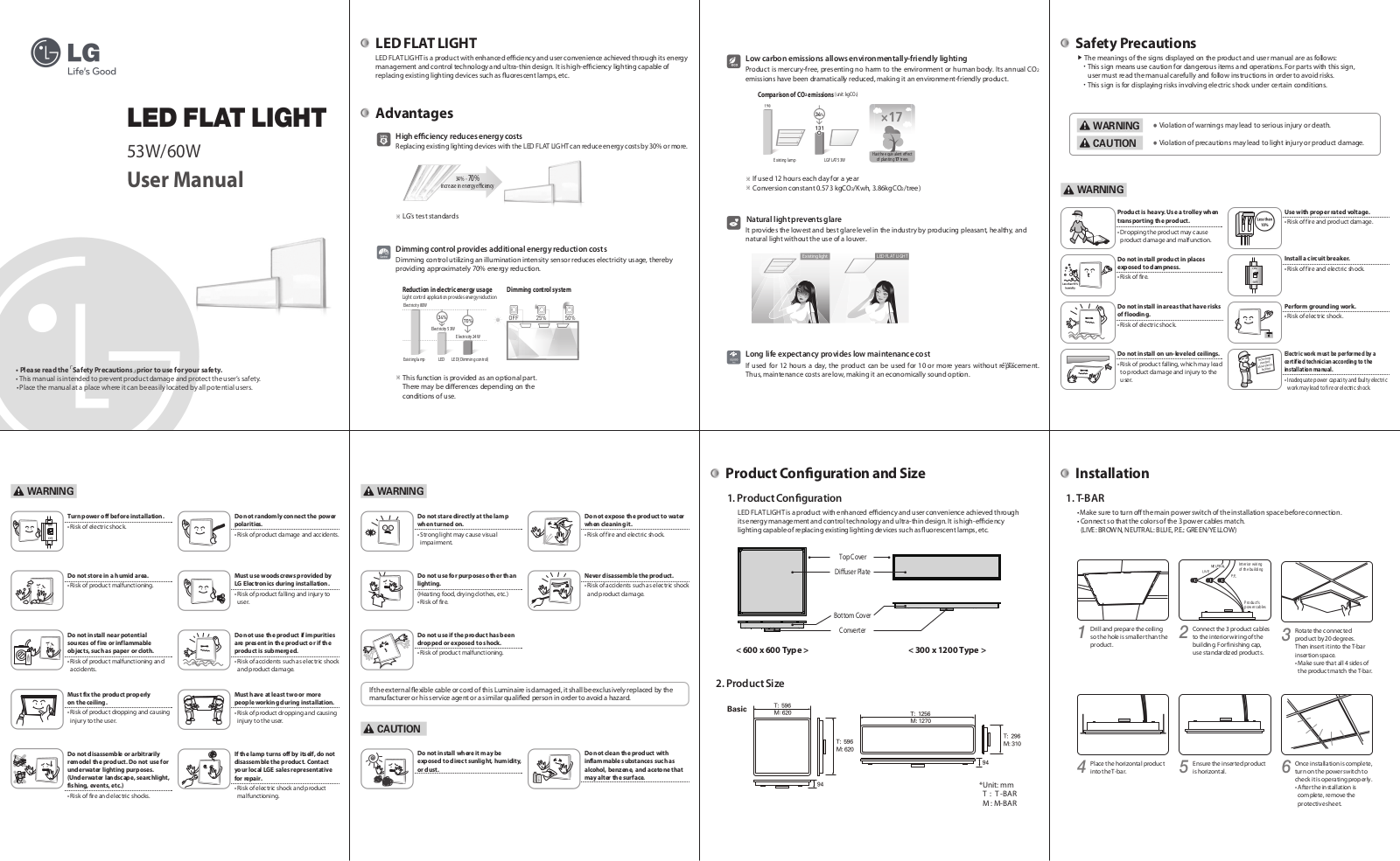 LG LF53075032B User Manual