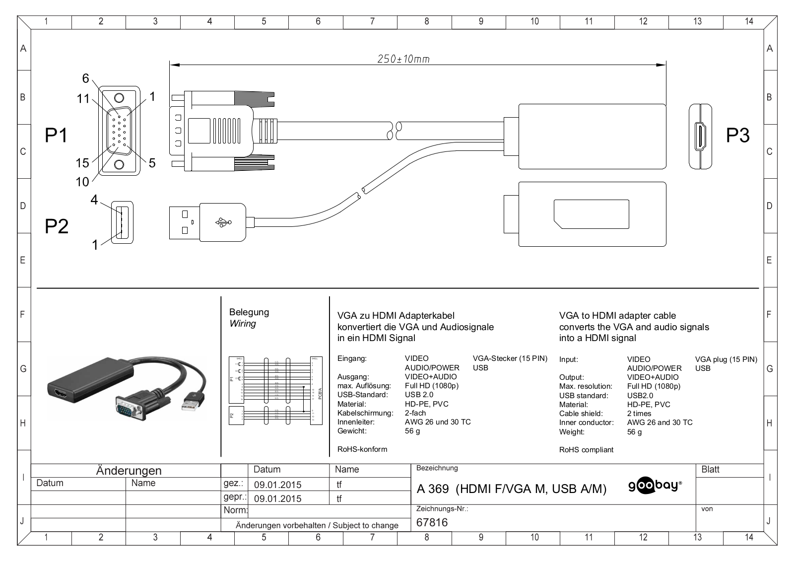 GOOBAY 67816 Datasheet - ManualMachine.com