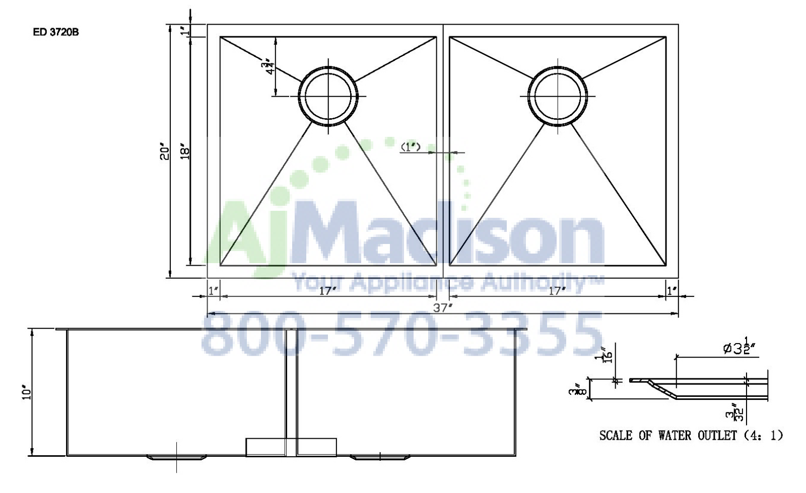 Empire Industries ED3720 Specs