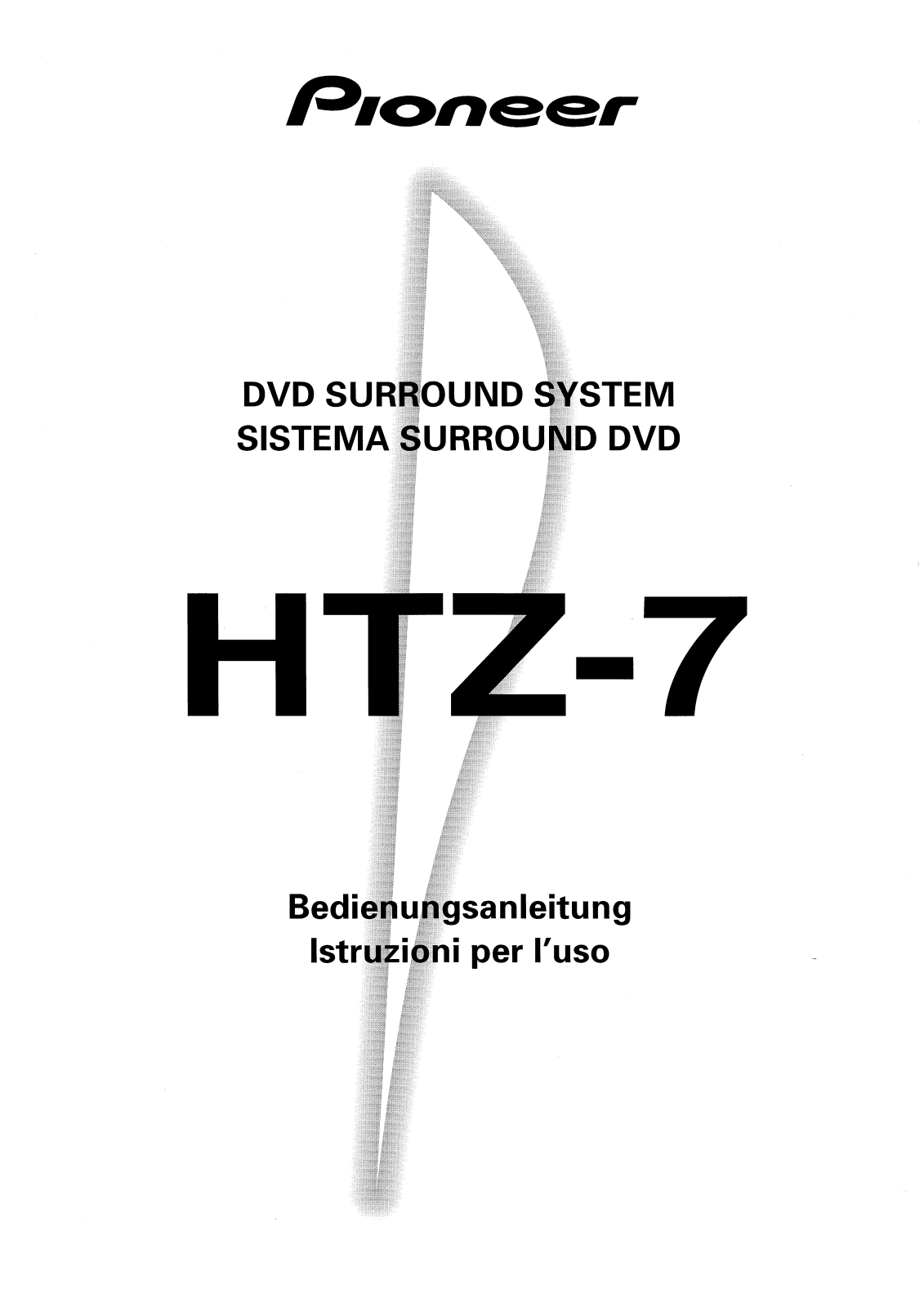 Pioneer HTZ-7 User Manual