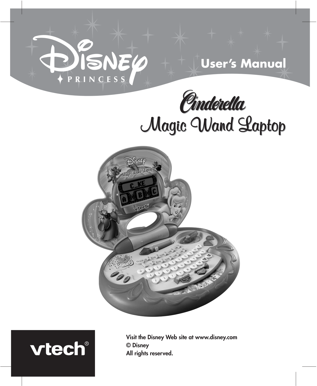 Vtech MAGIC WAND LAPTOP User Manual