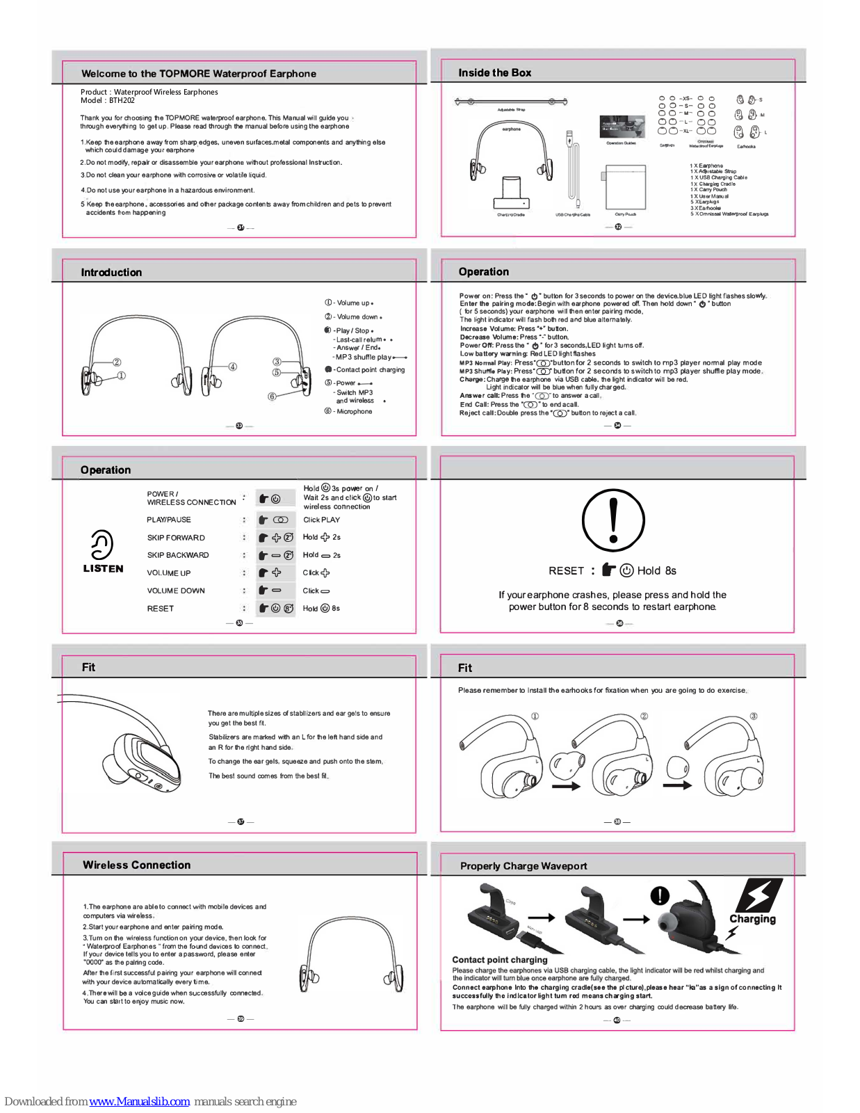 Topmore BTH202 User Manual - ManualMachine.com