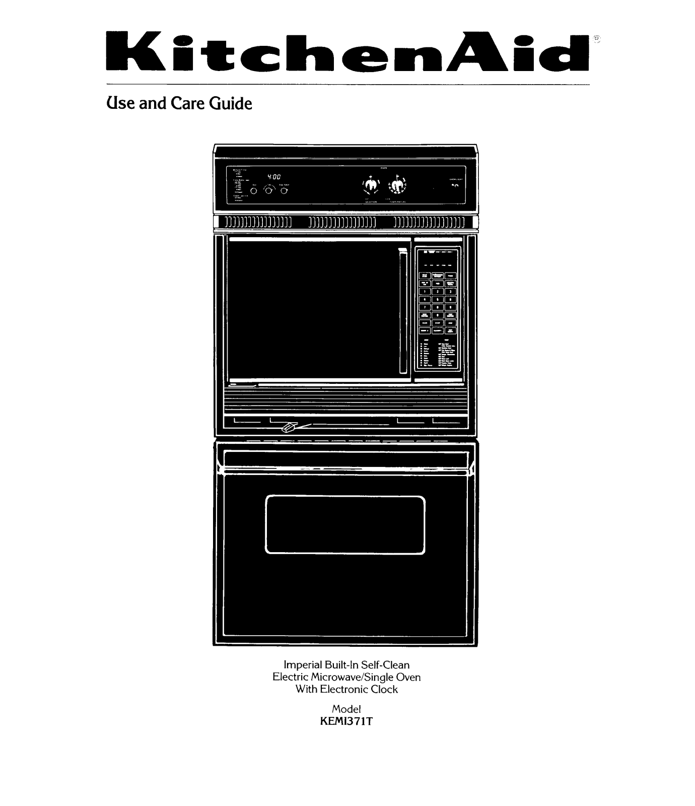 KitchenAid KEM1371T User Manual