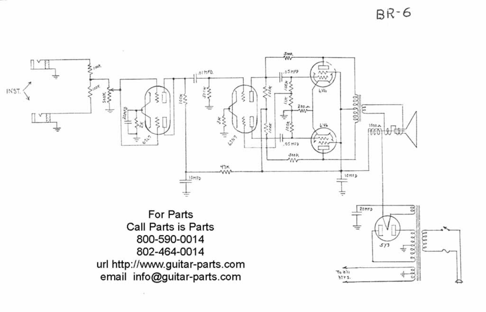 Gibson br6 schematic