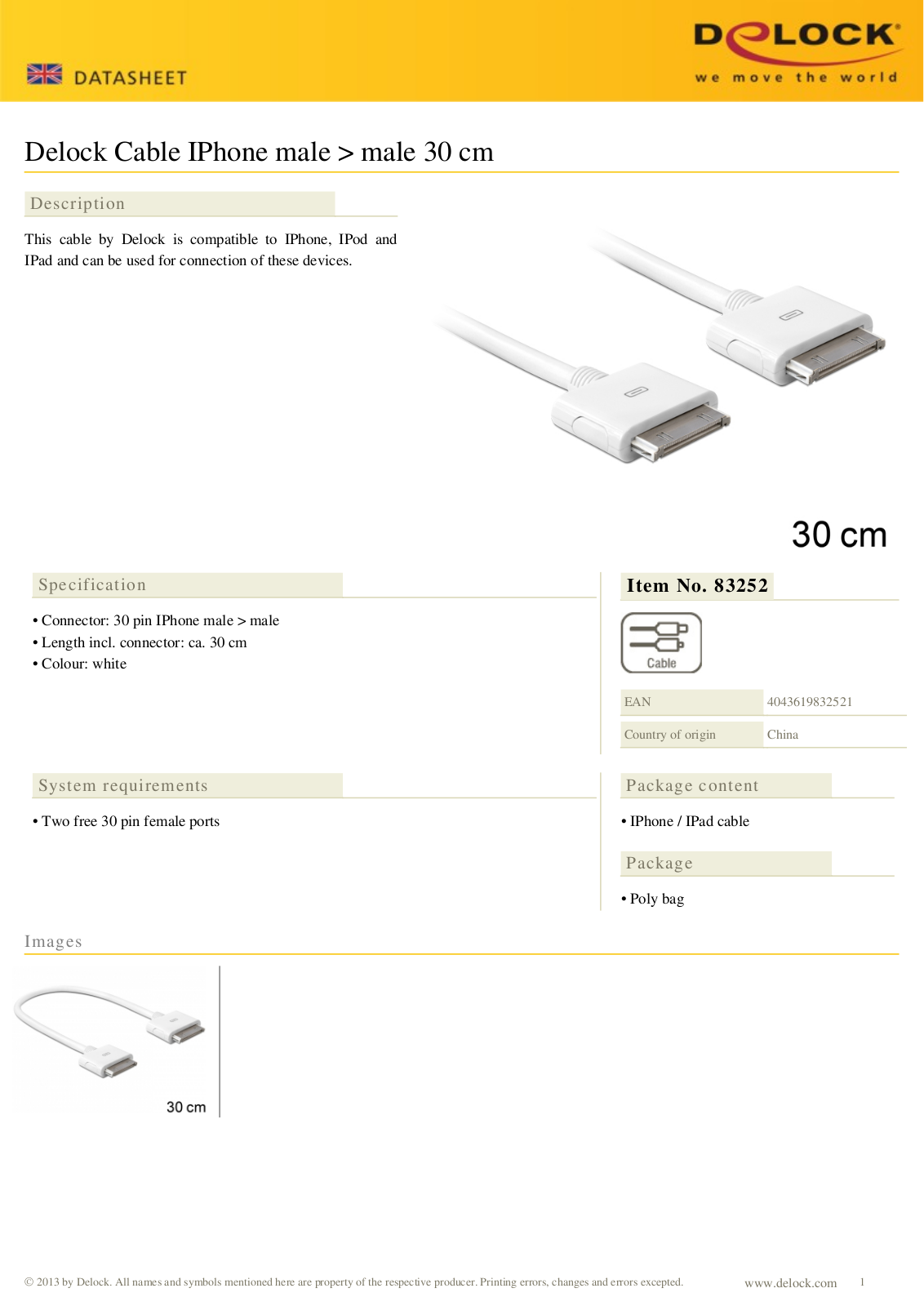 DeLOCK 83252 User Manual