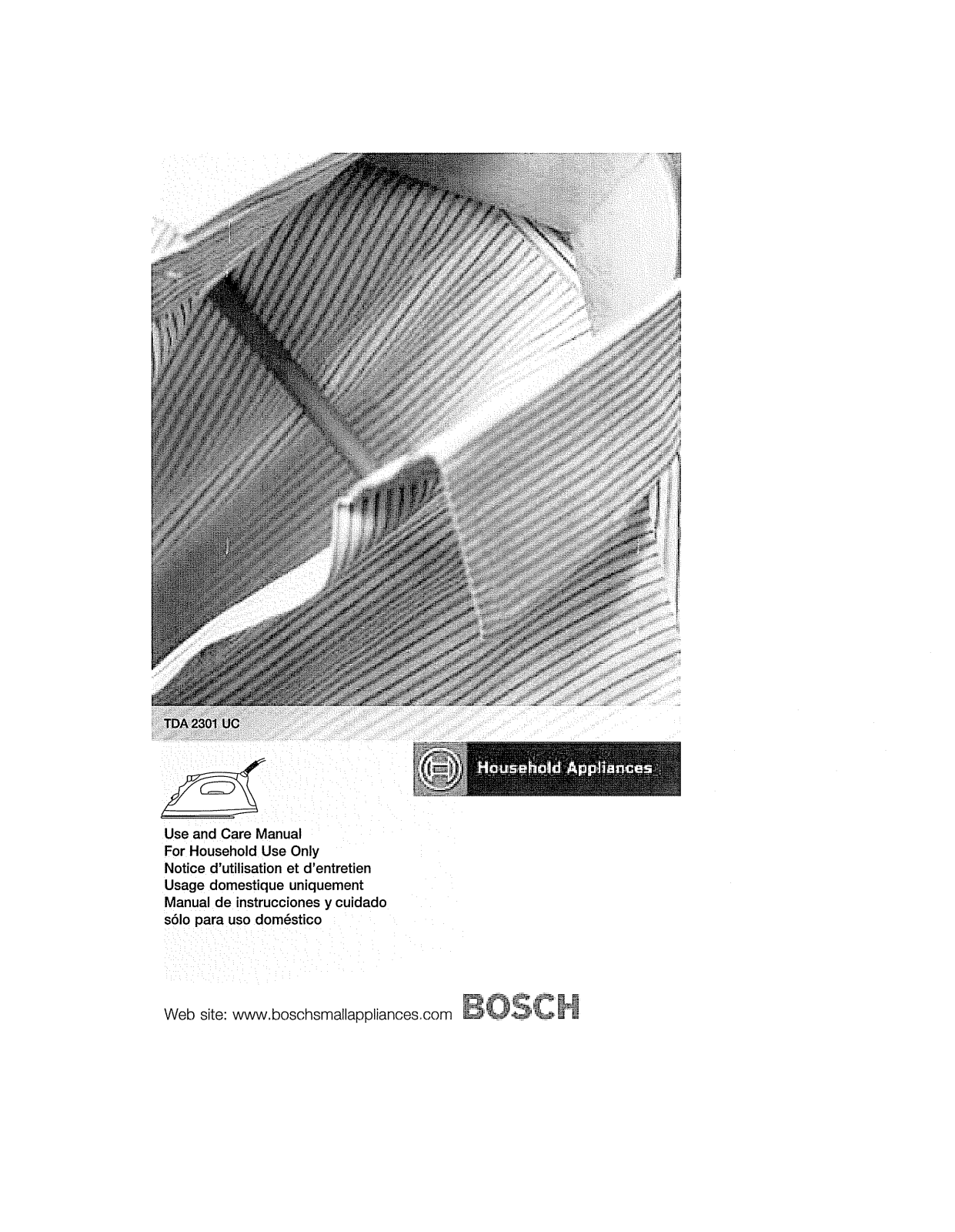 Bosch TDA2301UC User Manual