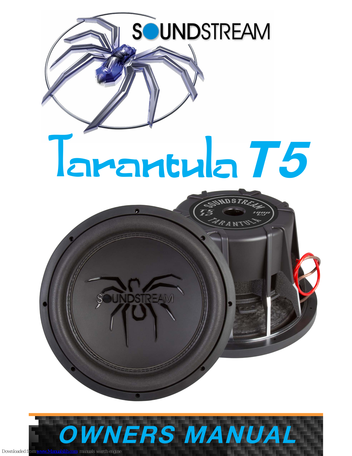 Soundstream Tarantula T5 Owner's Manual