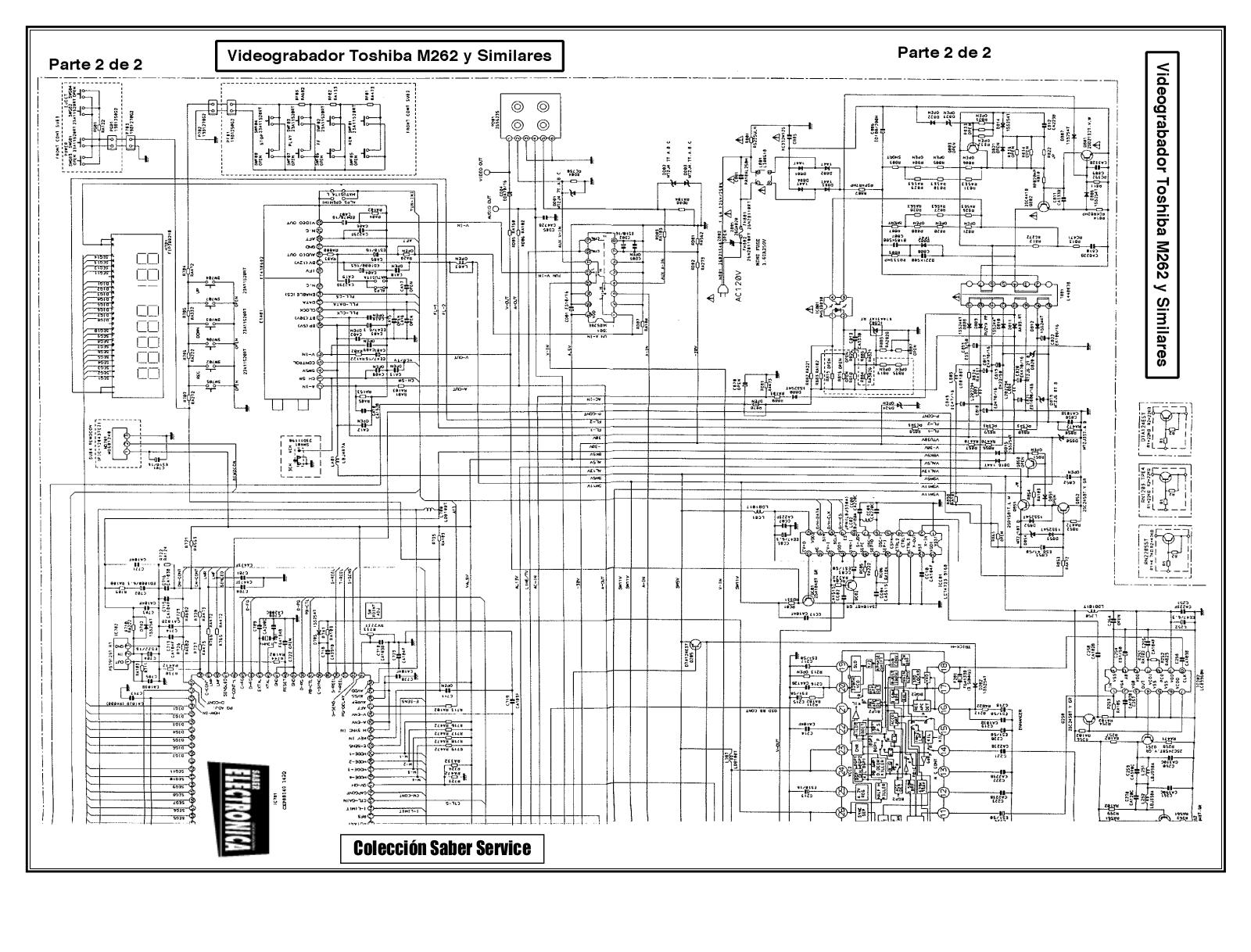 Toshiba M262 Diagram