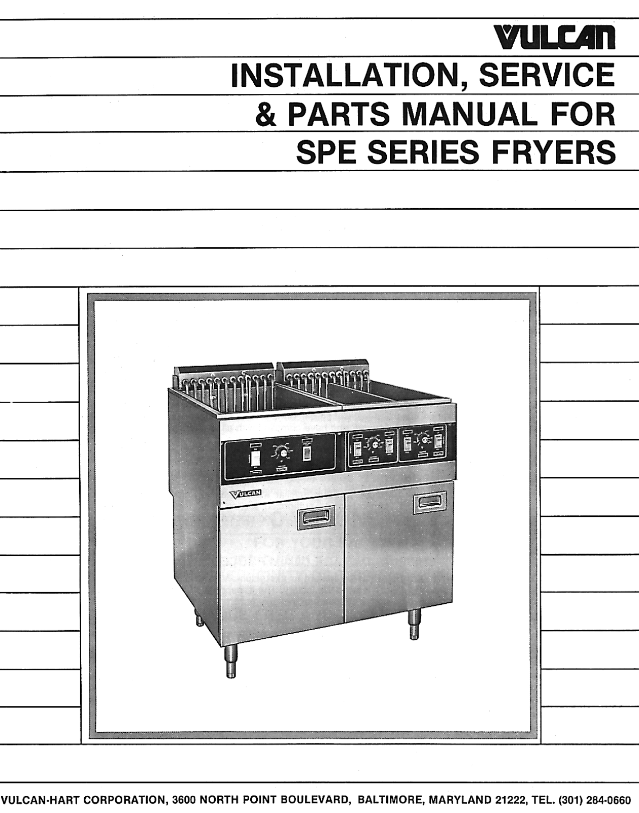 Vulcan SPE-1 Service Manual