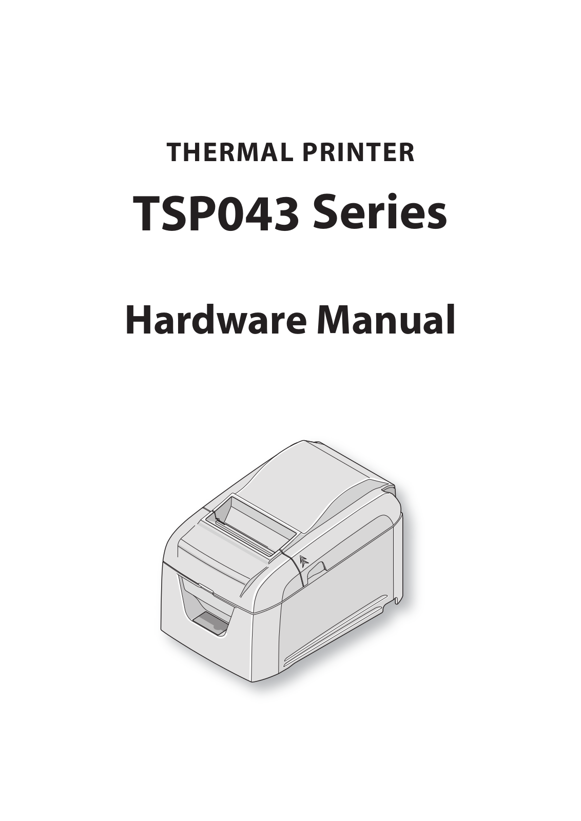 Star Micronics TSP043 Series Hardware Manual