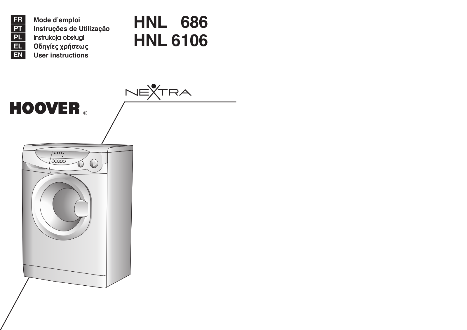 HOOVER HNL 6106 User manual