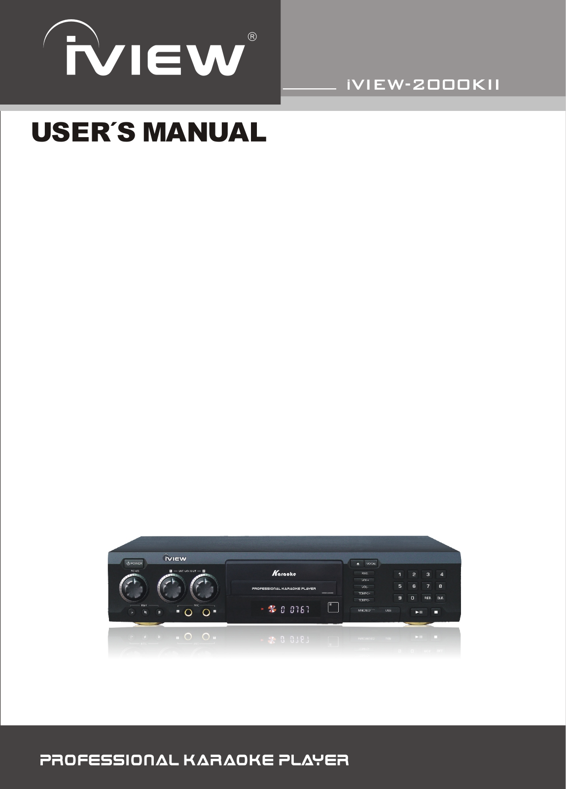 iView 2000KII User Manual