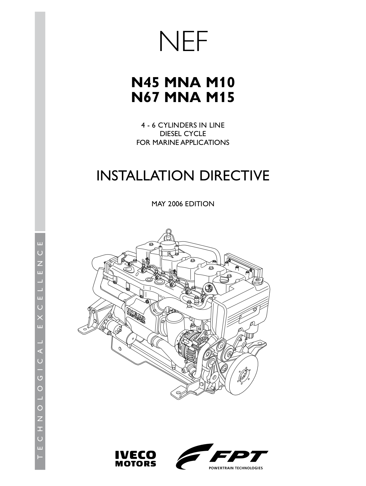 Iveco N67 MNA M15, N45 MNA M10 Service Manual