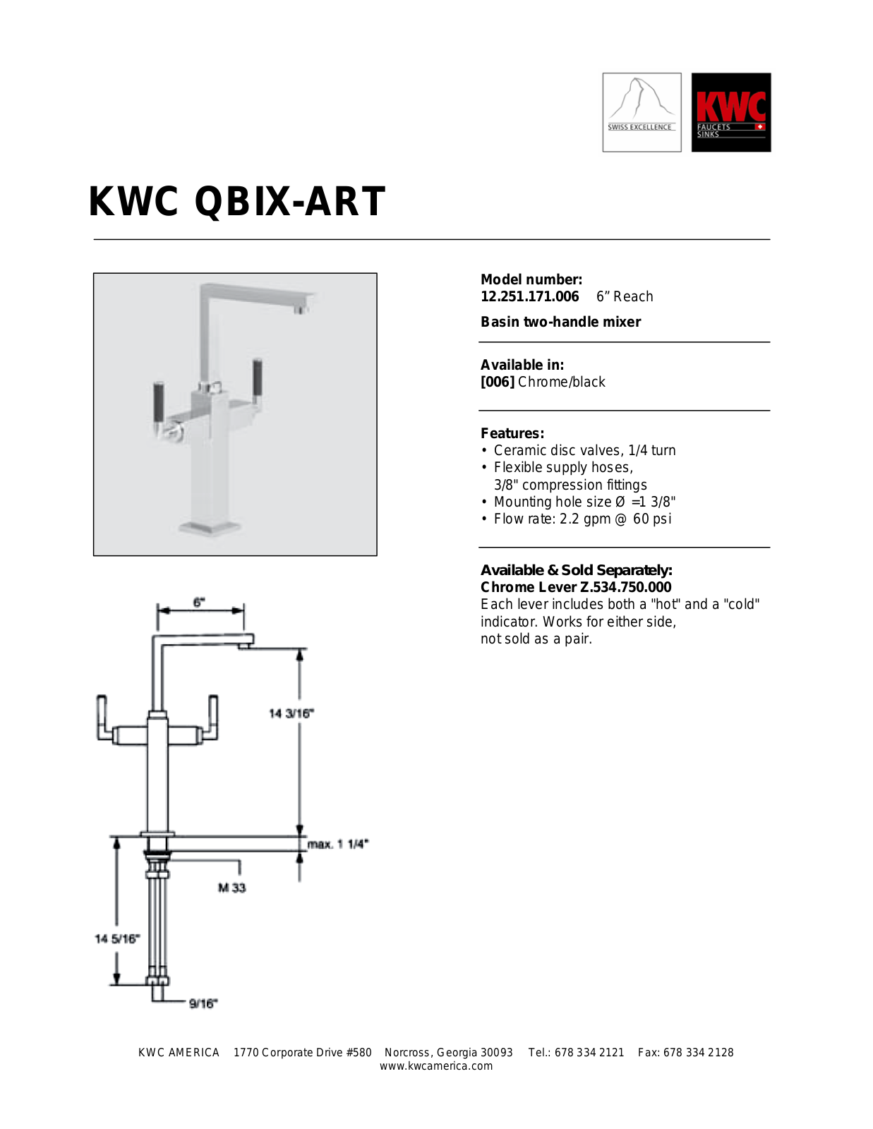 KWC 12.251.171.006 User Manual