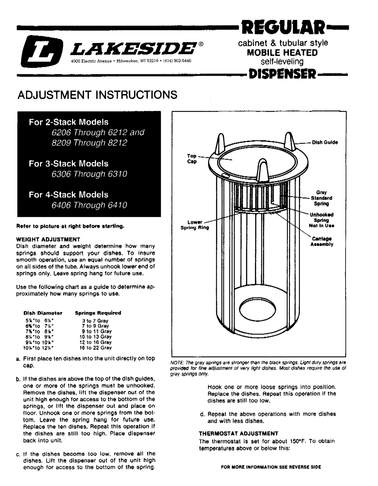 Galley 8212 Installation  Manual