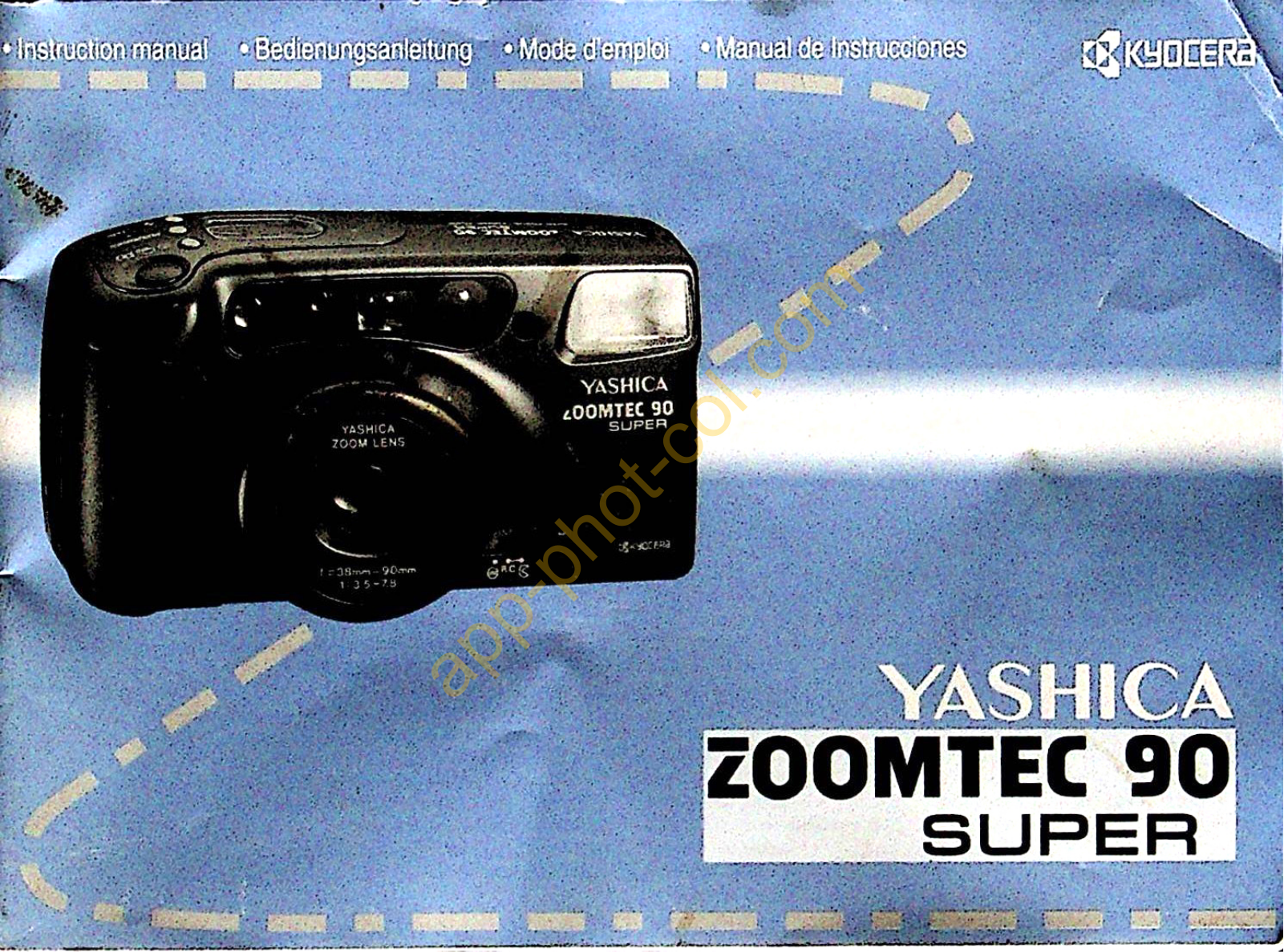 Yashica Zoomtec 90 Super Operating Guide
