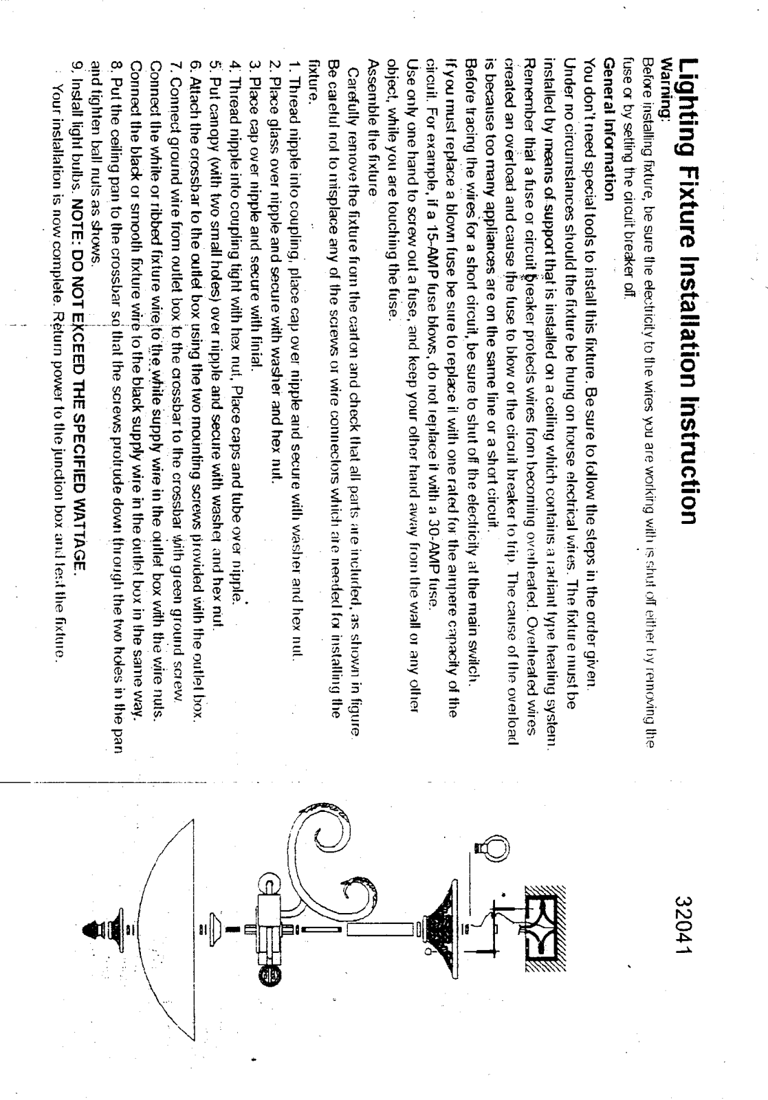 Triarch 32041 User Manual