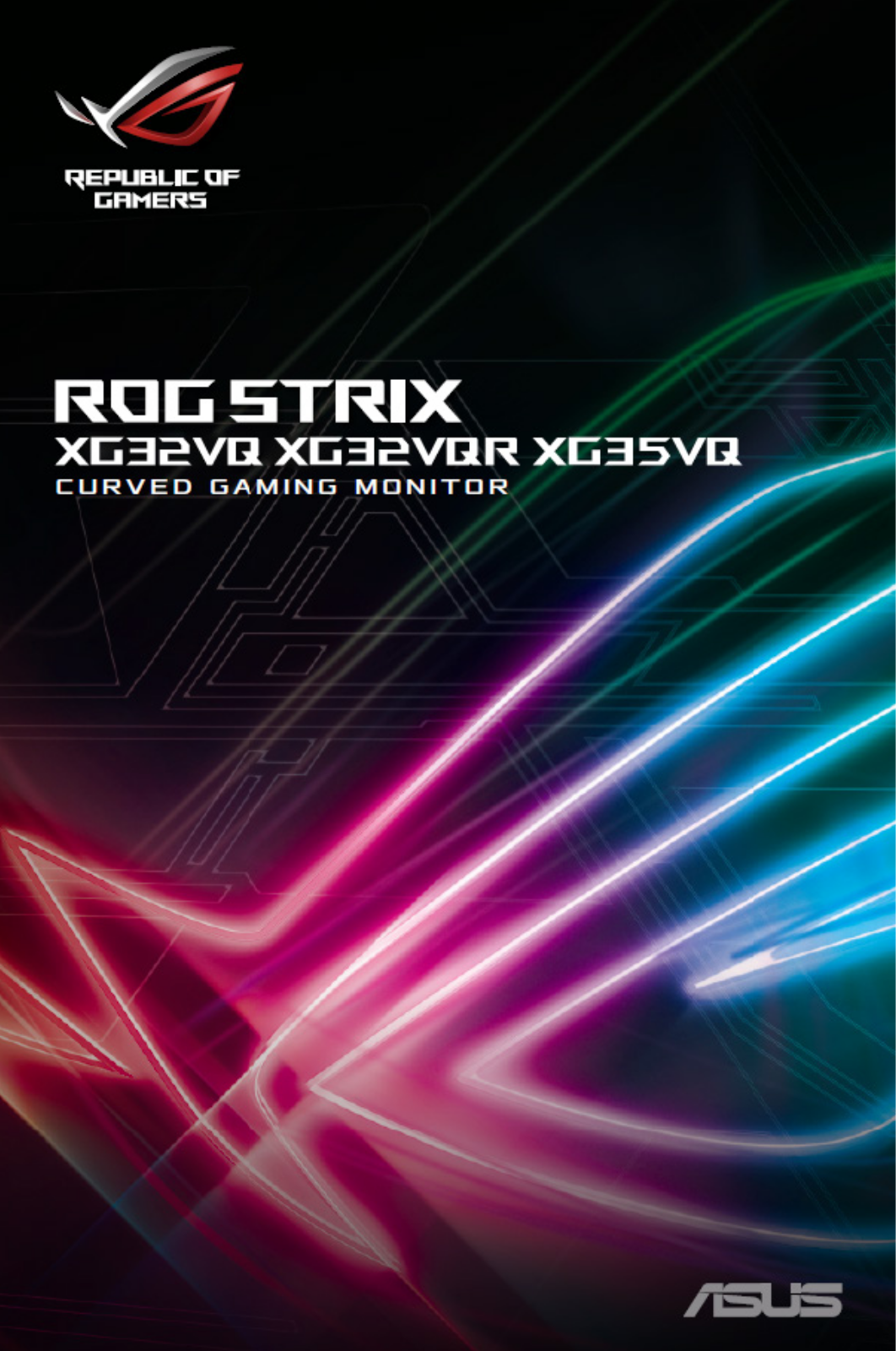 Asus STRIX XG32VQR, Strix XG32VQ, Strix XG35VQ User’s Manual