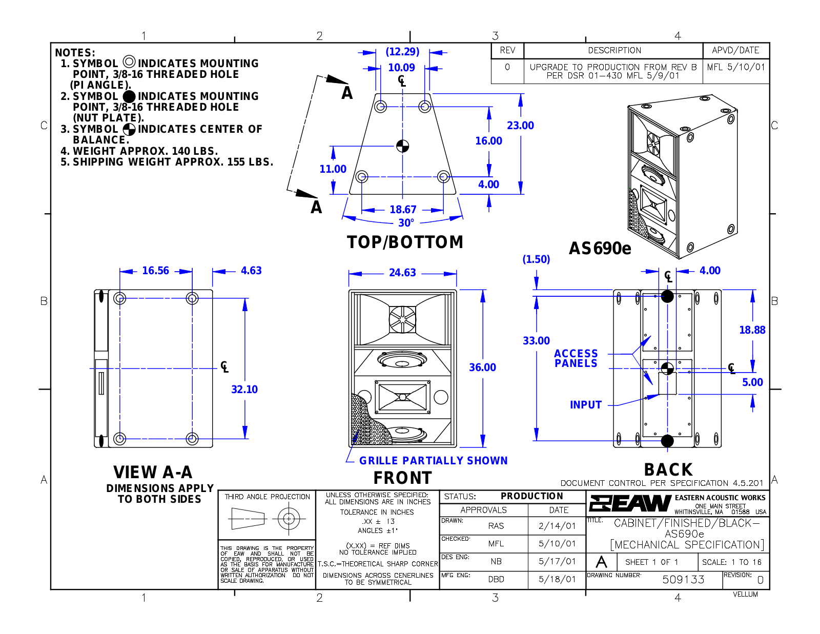 Panasonic AS690e Service Manual