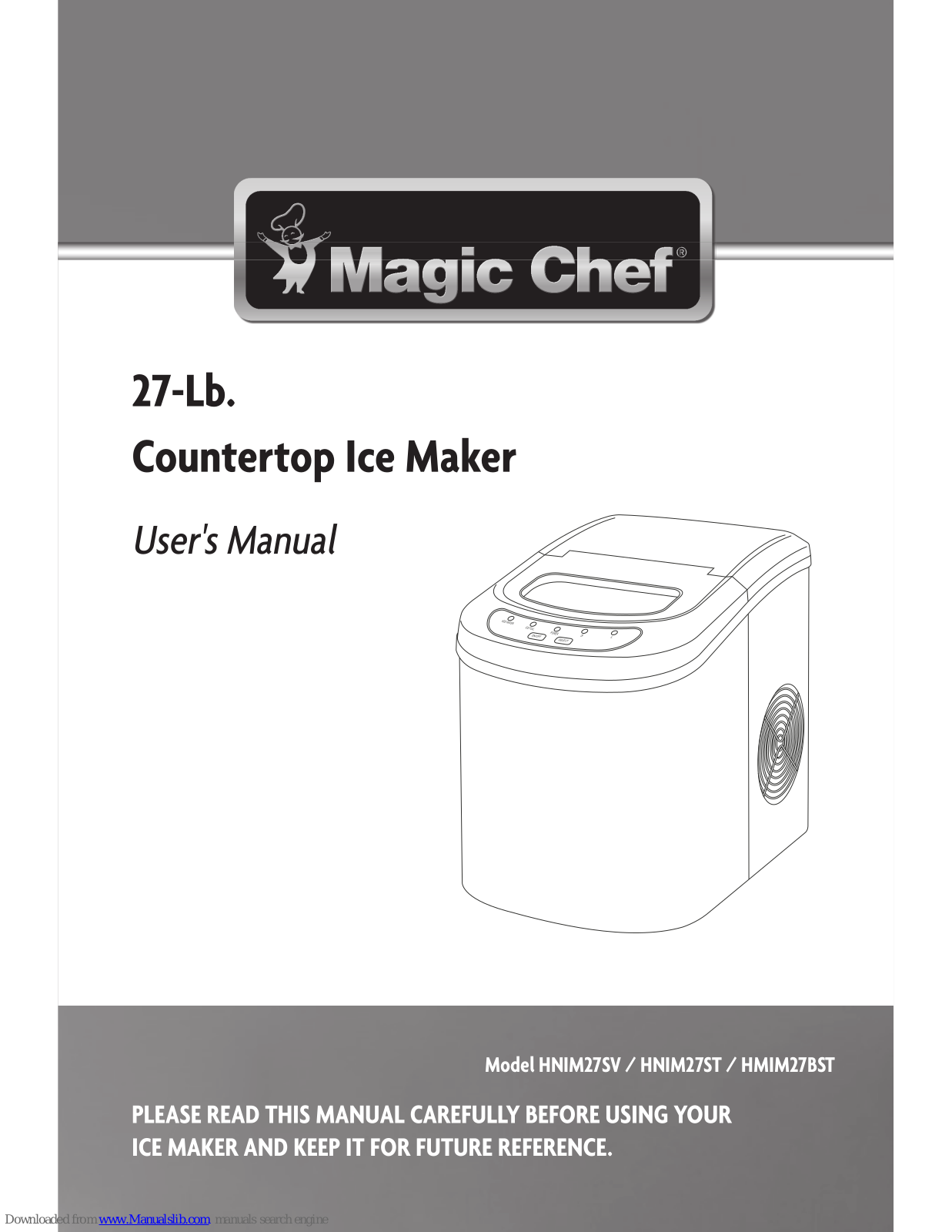 Magic Chef HNIM27ST, HMIM27BST User Manual