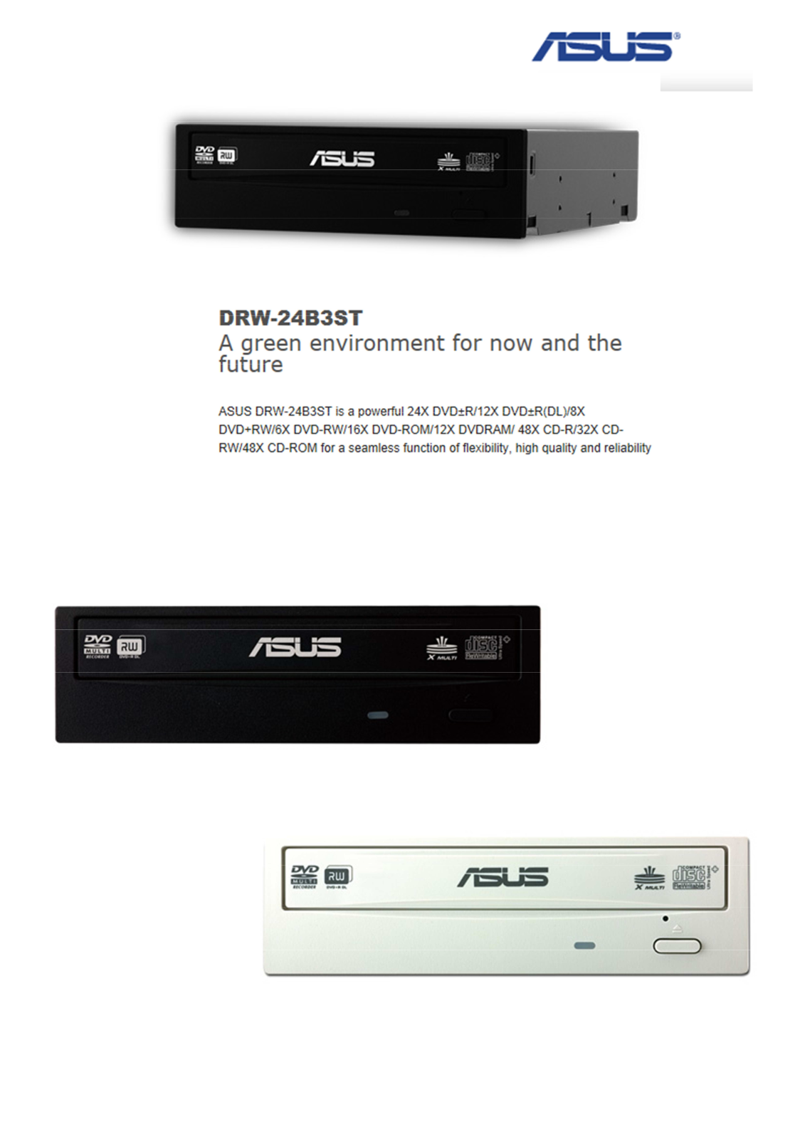 ASUS DRW-24B3ST-BLK-G User Manual