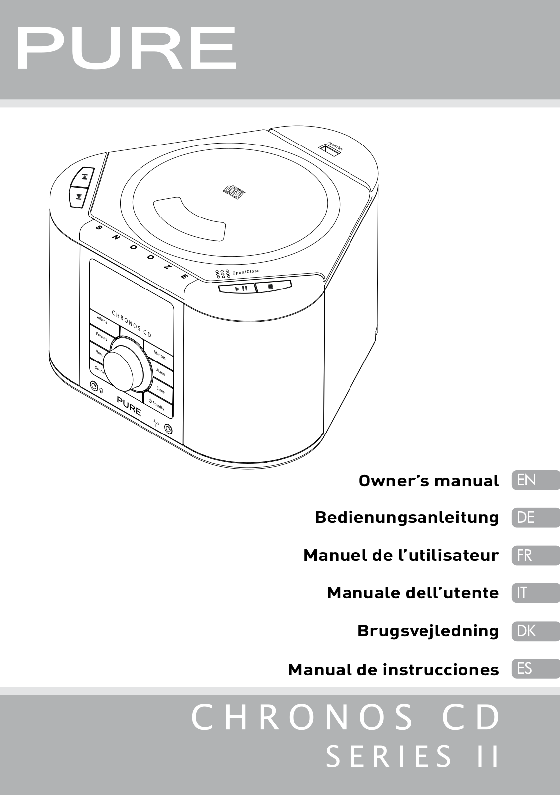 Pure CHRONOS SERIES II User guide