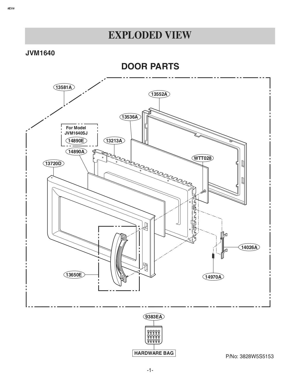 Lg Jvm1640bh, Jvm1640aj, Jvm1640ah Service Manual