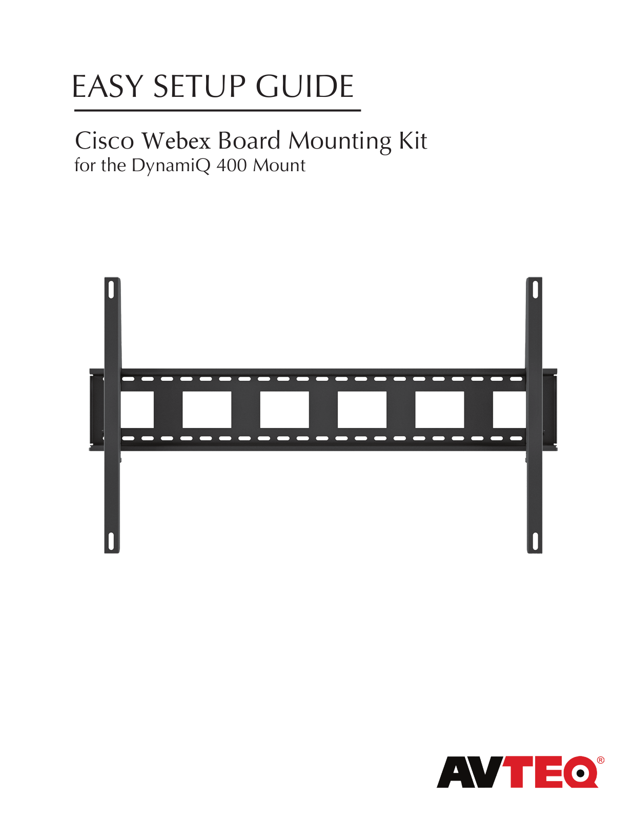 AVTEQ CSB-MOUNT User guide - ManualMachine.com