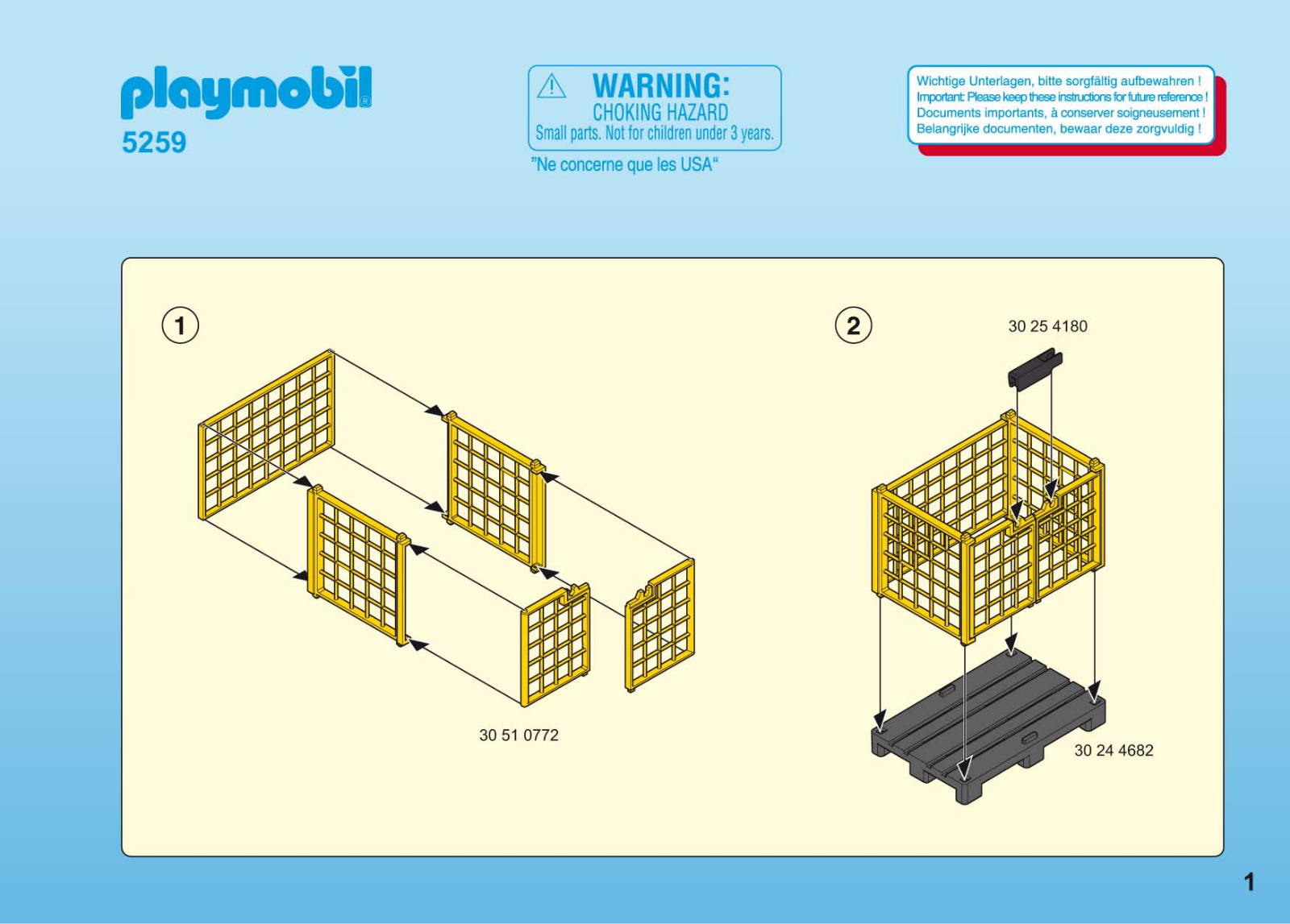 Playmobil 5259 Instructions