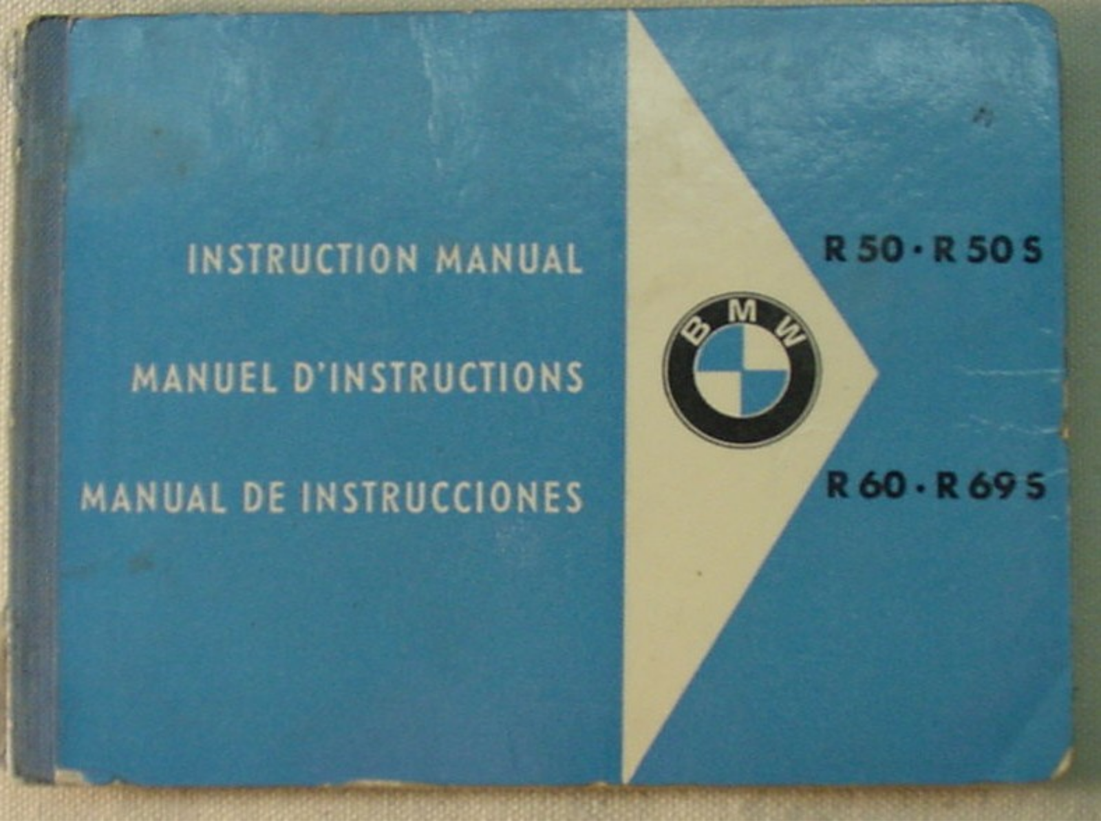BMW R50, R60, R69S User Manual