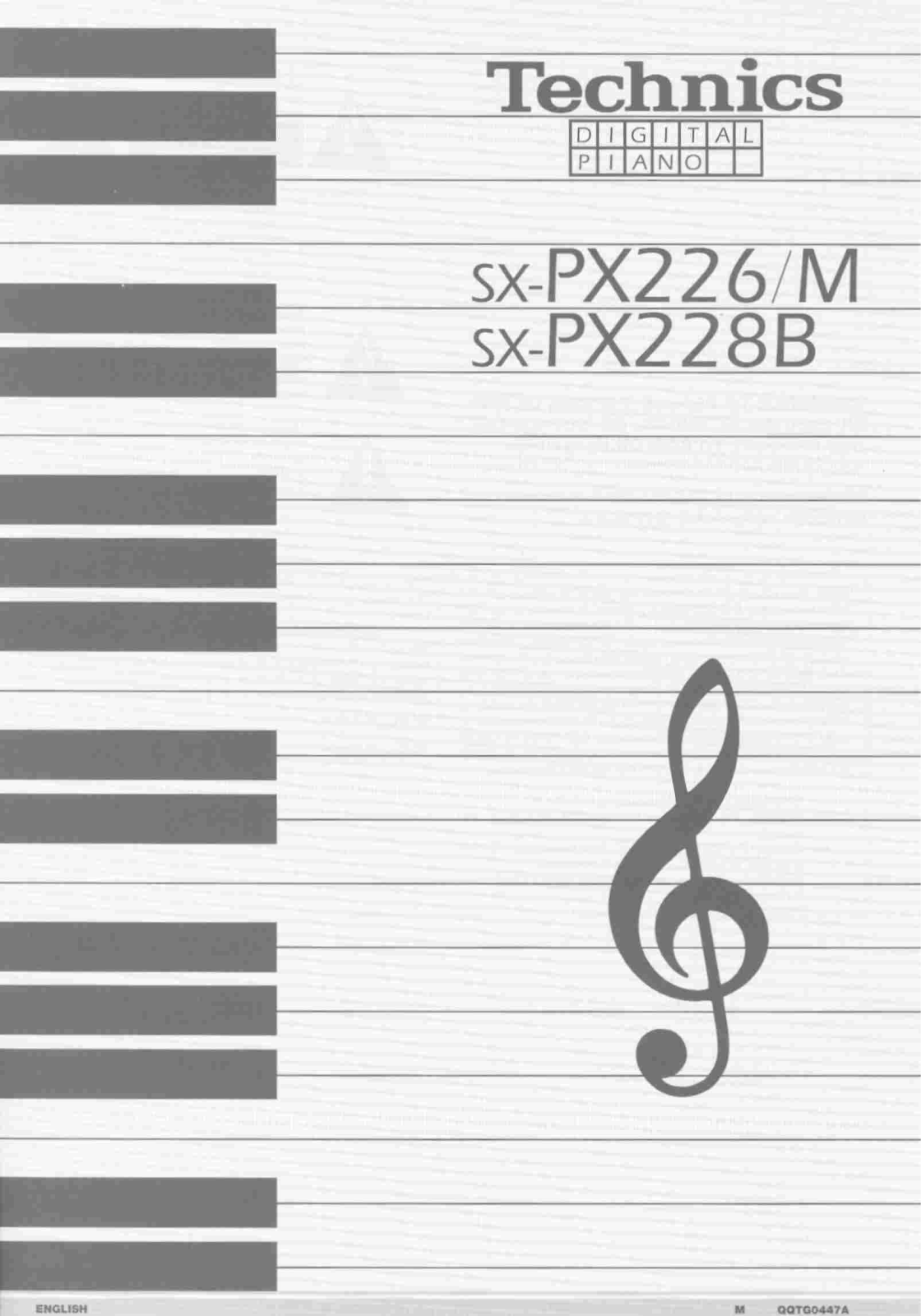 Panasonic SX-PX226M User Manual