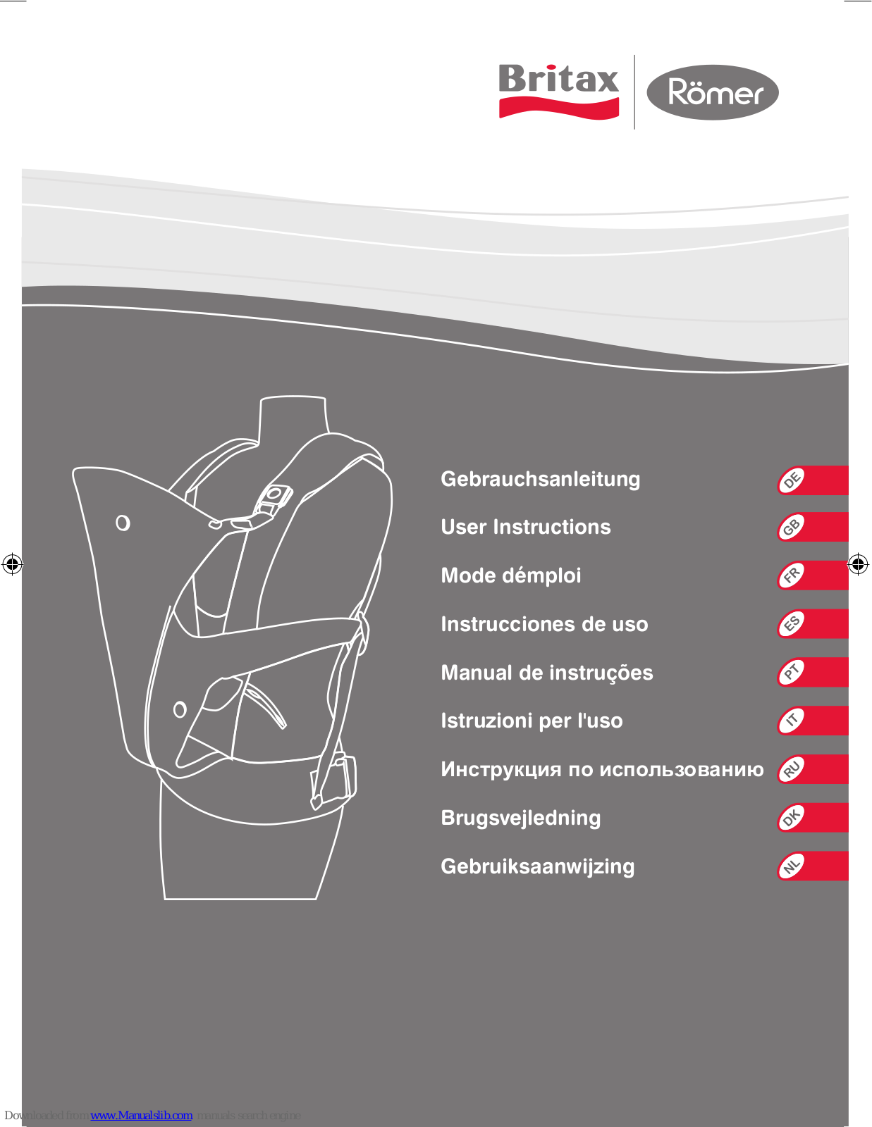 Britax-Romer BX11 User Instructions