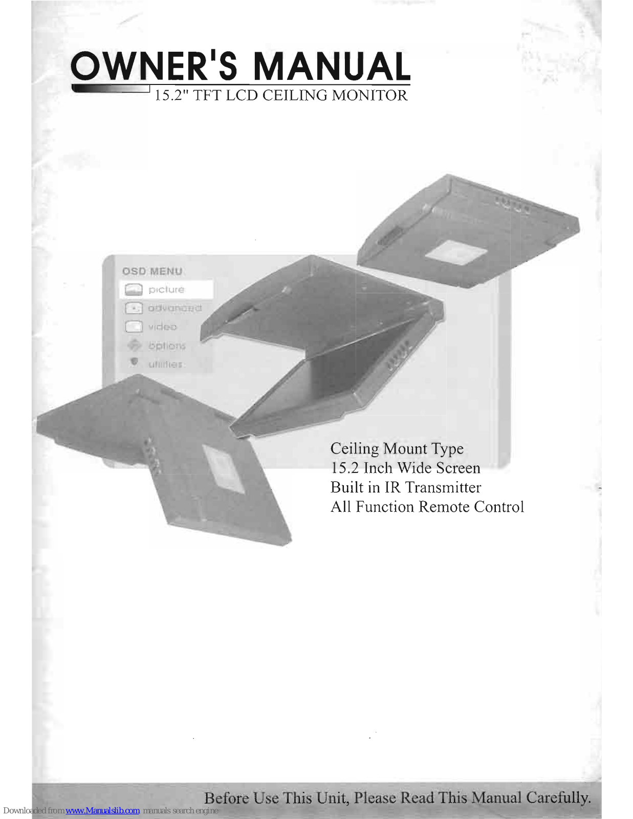 Farenheit T-1521CM Owner's Manual