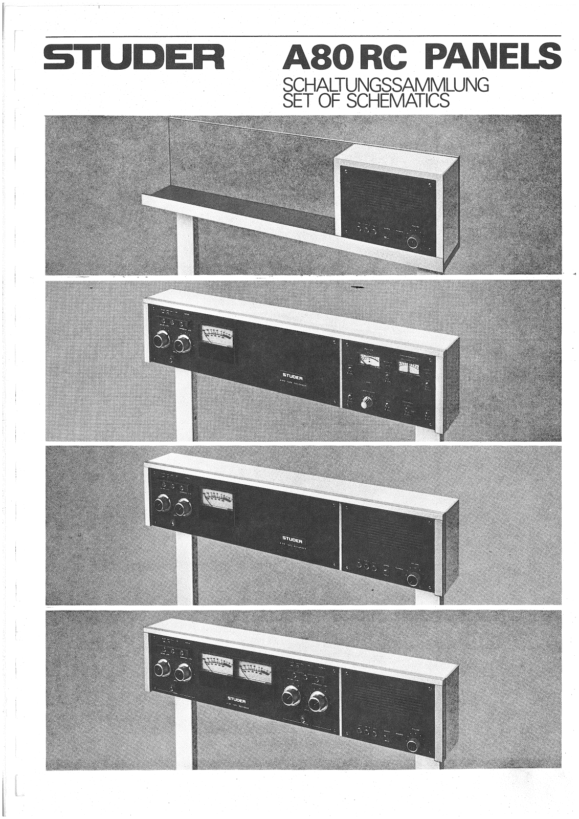 Studer A-80-RC Schematic