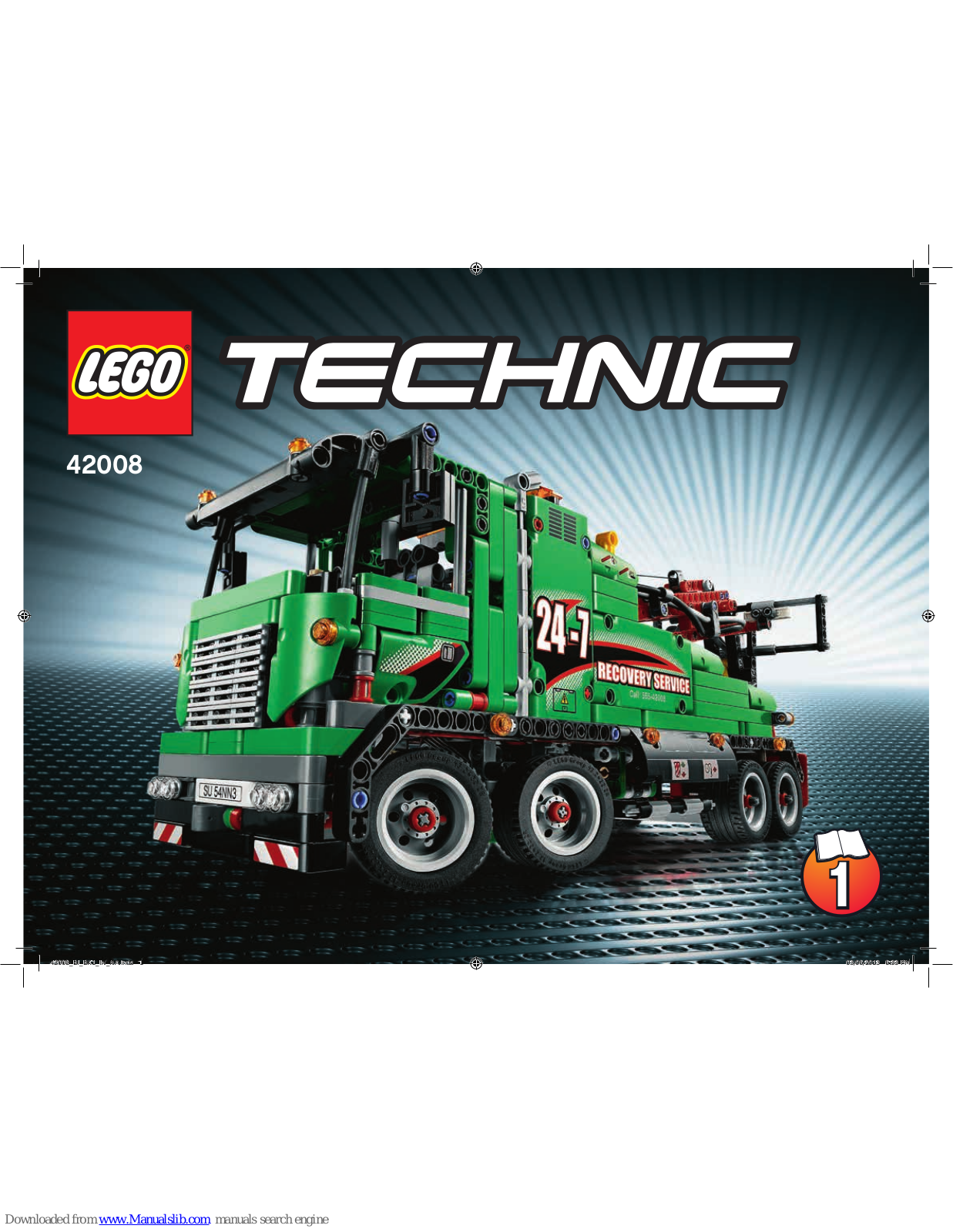 LEGO Technic 42008 Assembly Instructions Manual