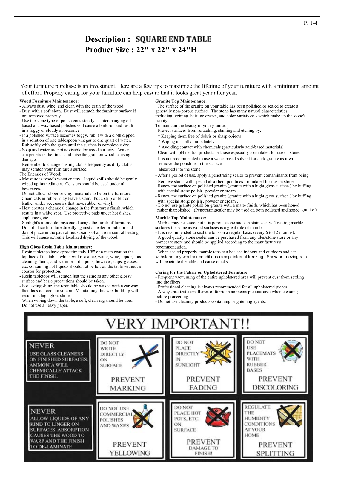 Greyleigh™ W005362652 Assembly Instructions - ManualMachine.com