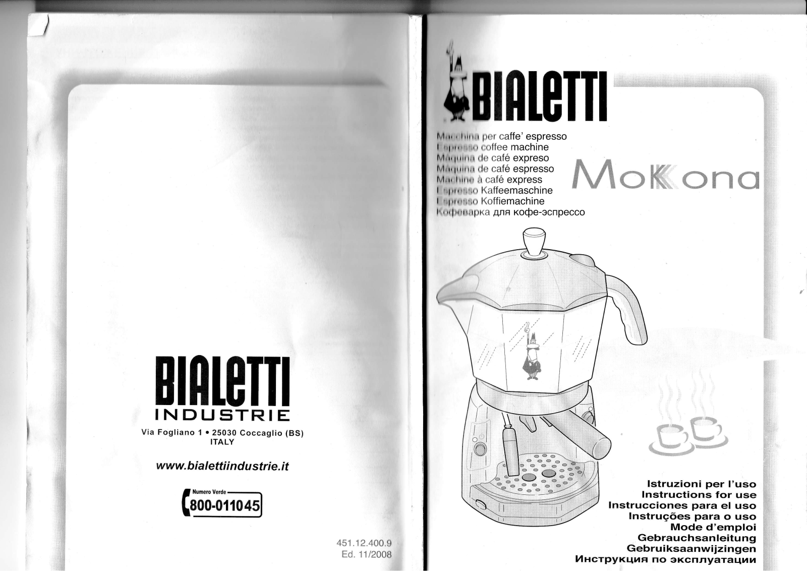 BIALETTI CF40 User Manual - ManualMachine.com
