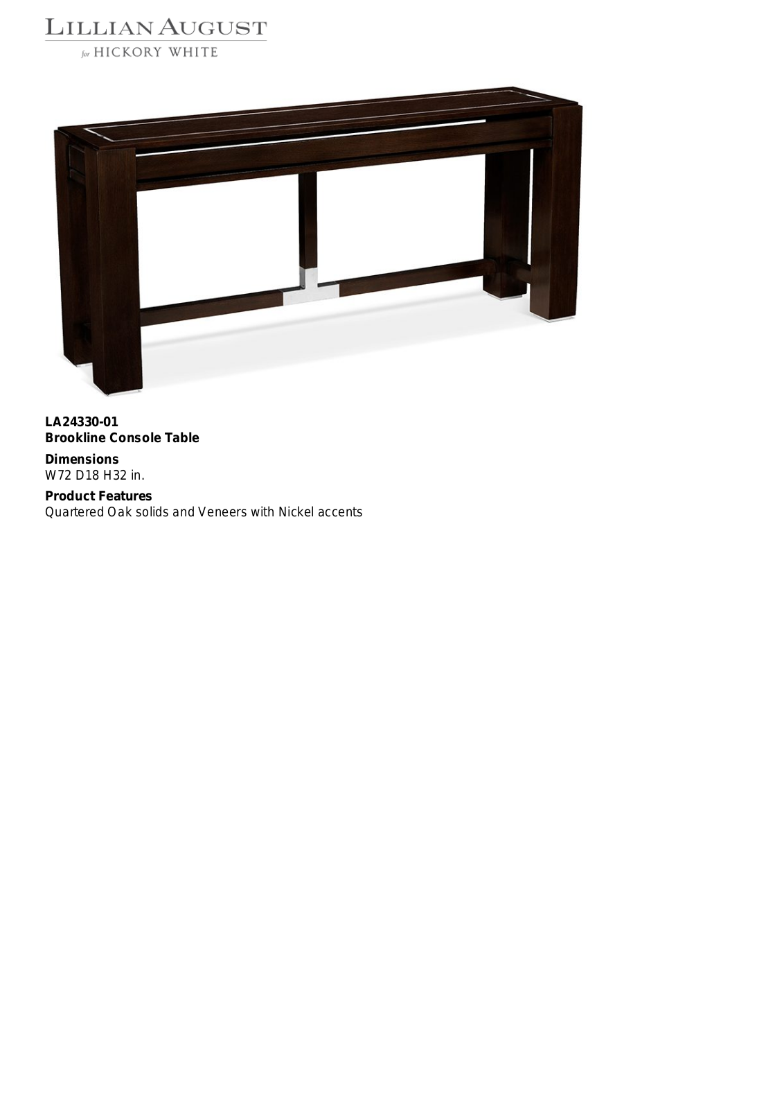 Lillian August LIGU1229 Specifications - ManualMachine.com