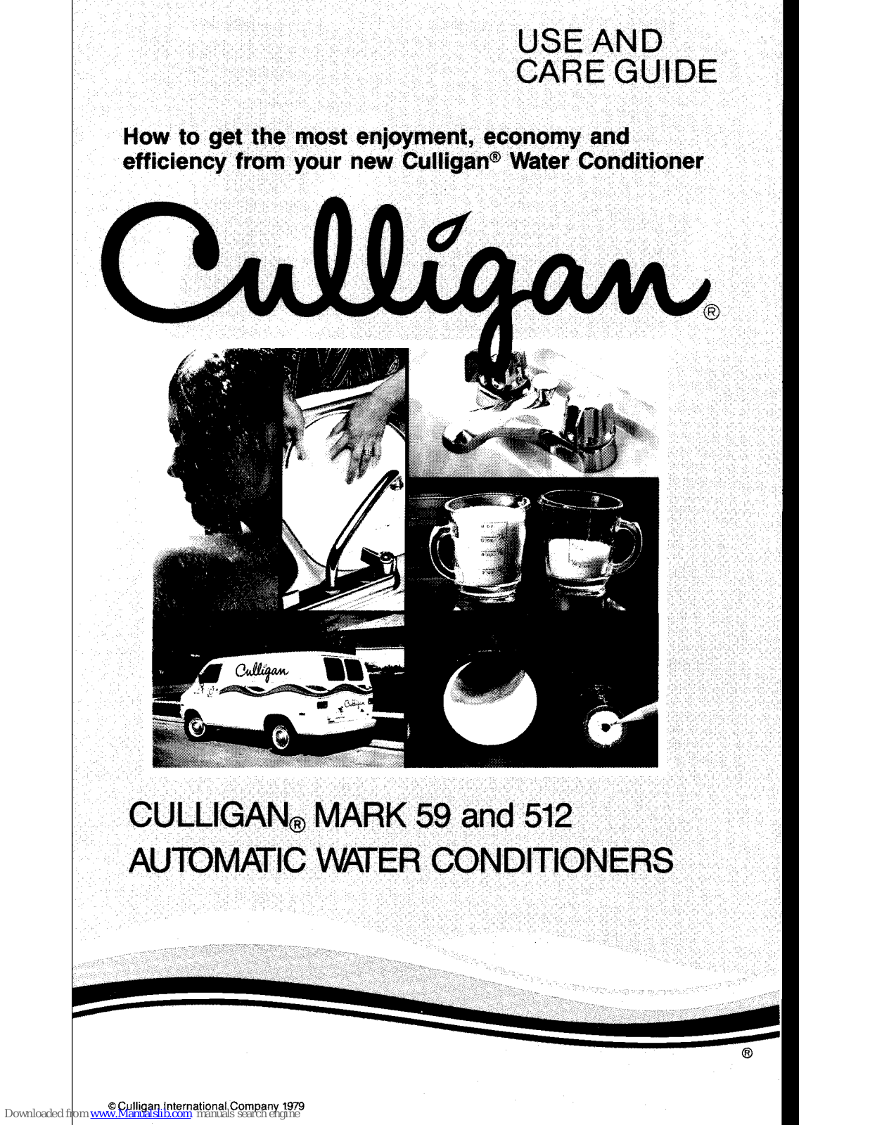 Culligan Mark 59, Mark 512 Use And Care Manual