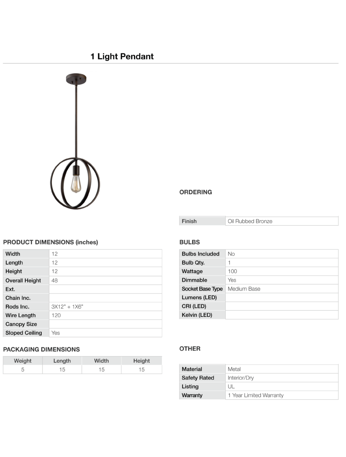 Brayden Studio BYST7483 Specifications - ManualMachine.com
