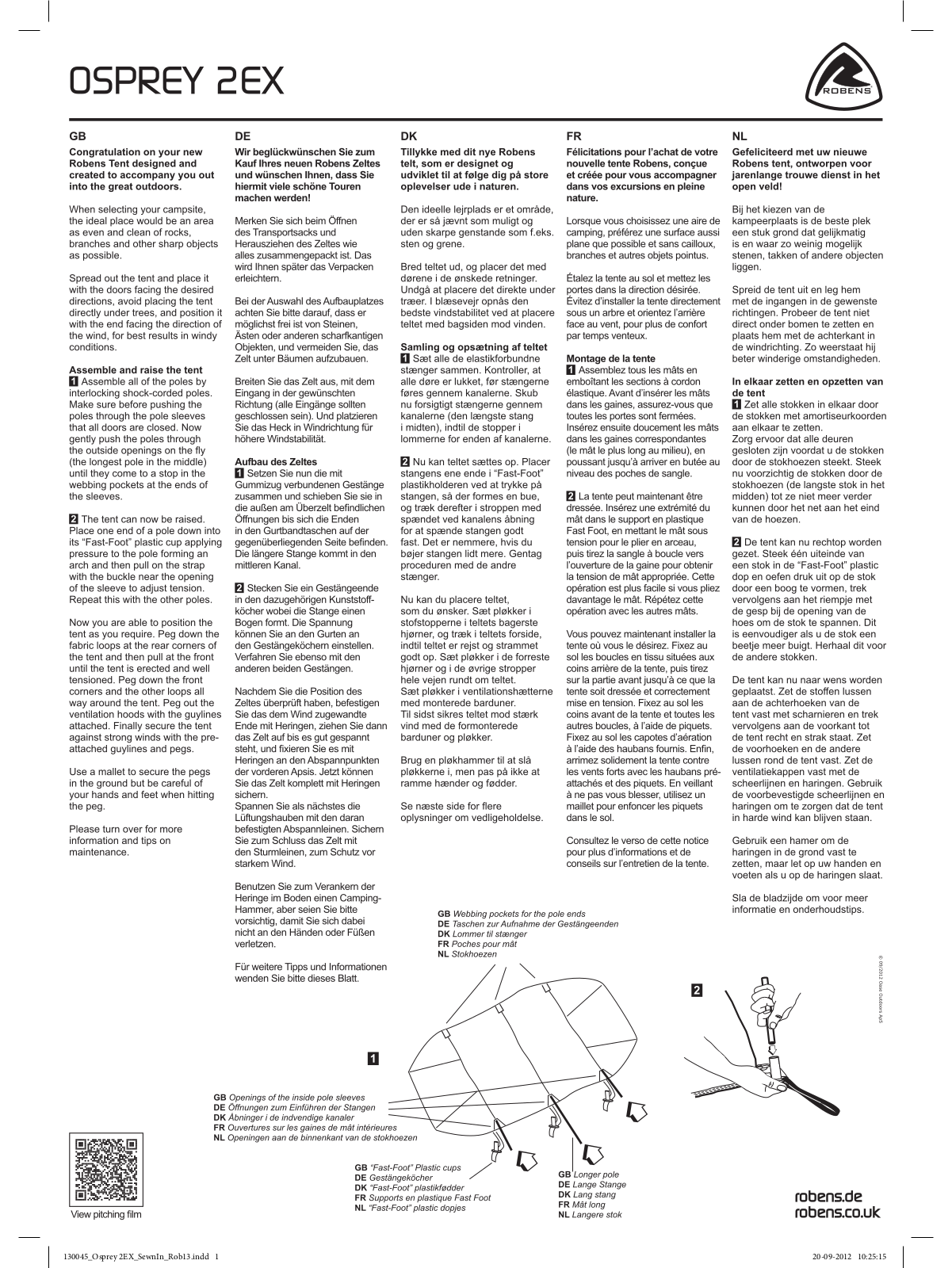 Robens Osprey 2EX User Manual