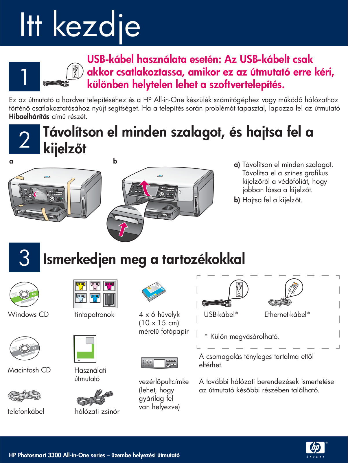 Hp PHOTOSMART 3310 User Manual