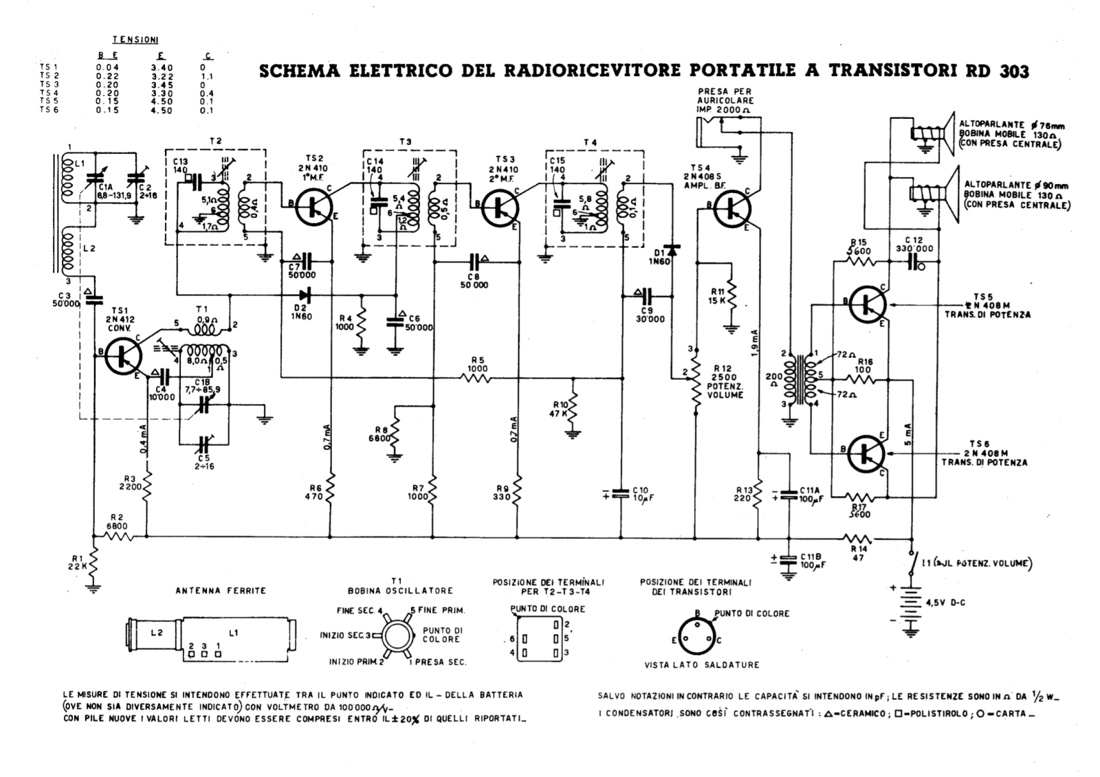 Radiomarelli rd303 schematic - ManualMachine.com