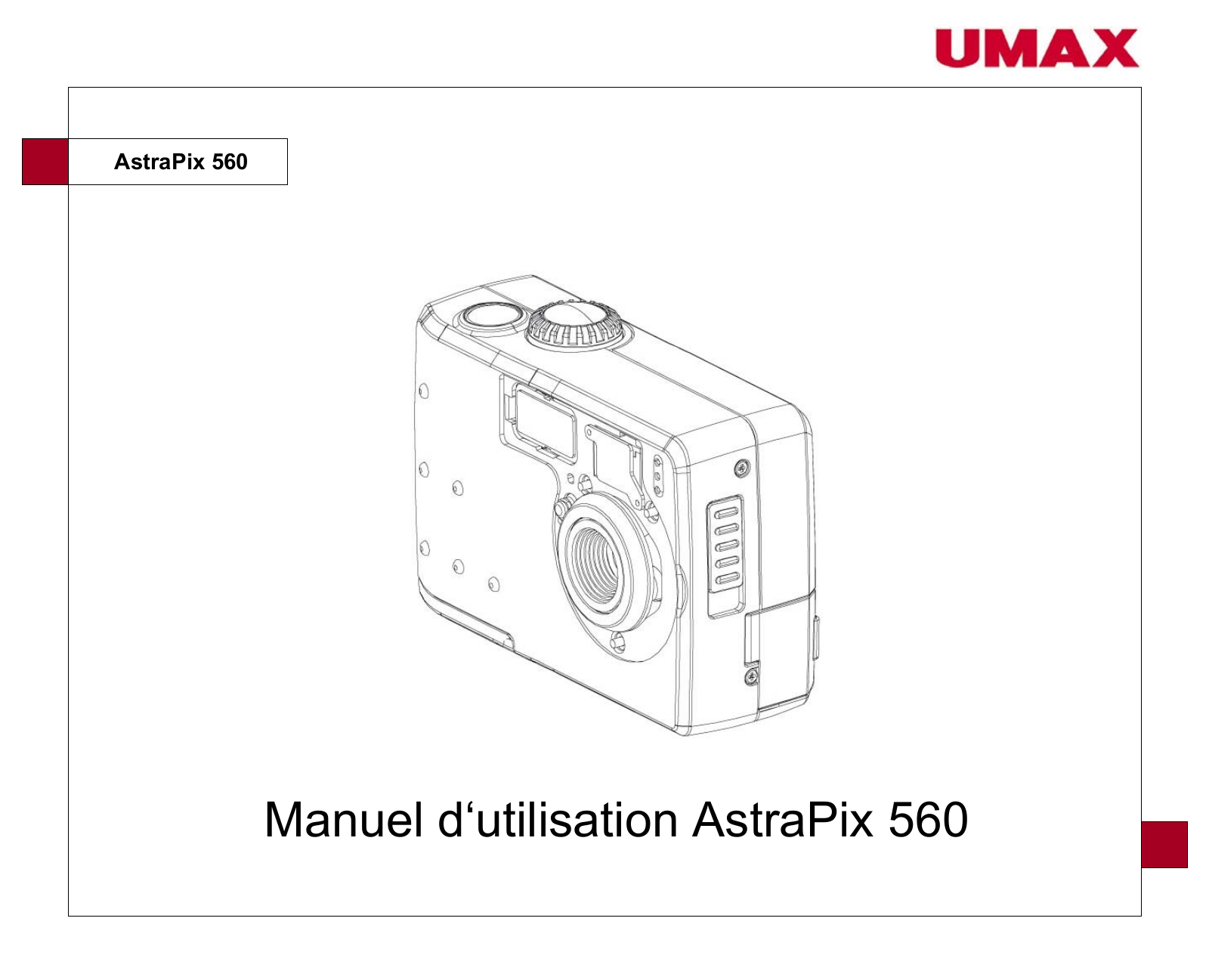 Umax ASTRAPIX 560 User Manual