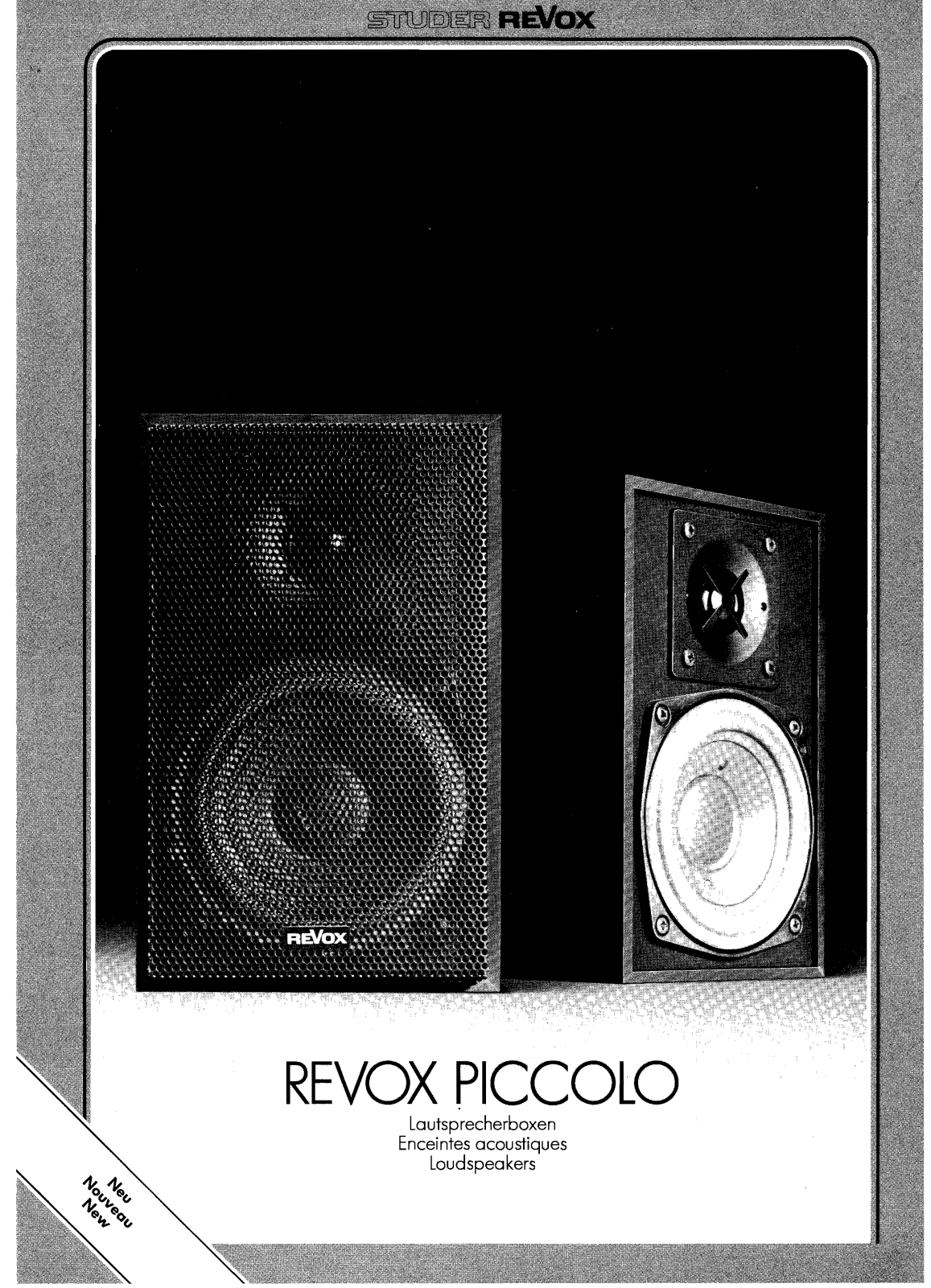 Revox Piccolo Brochure