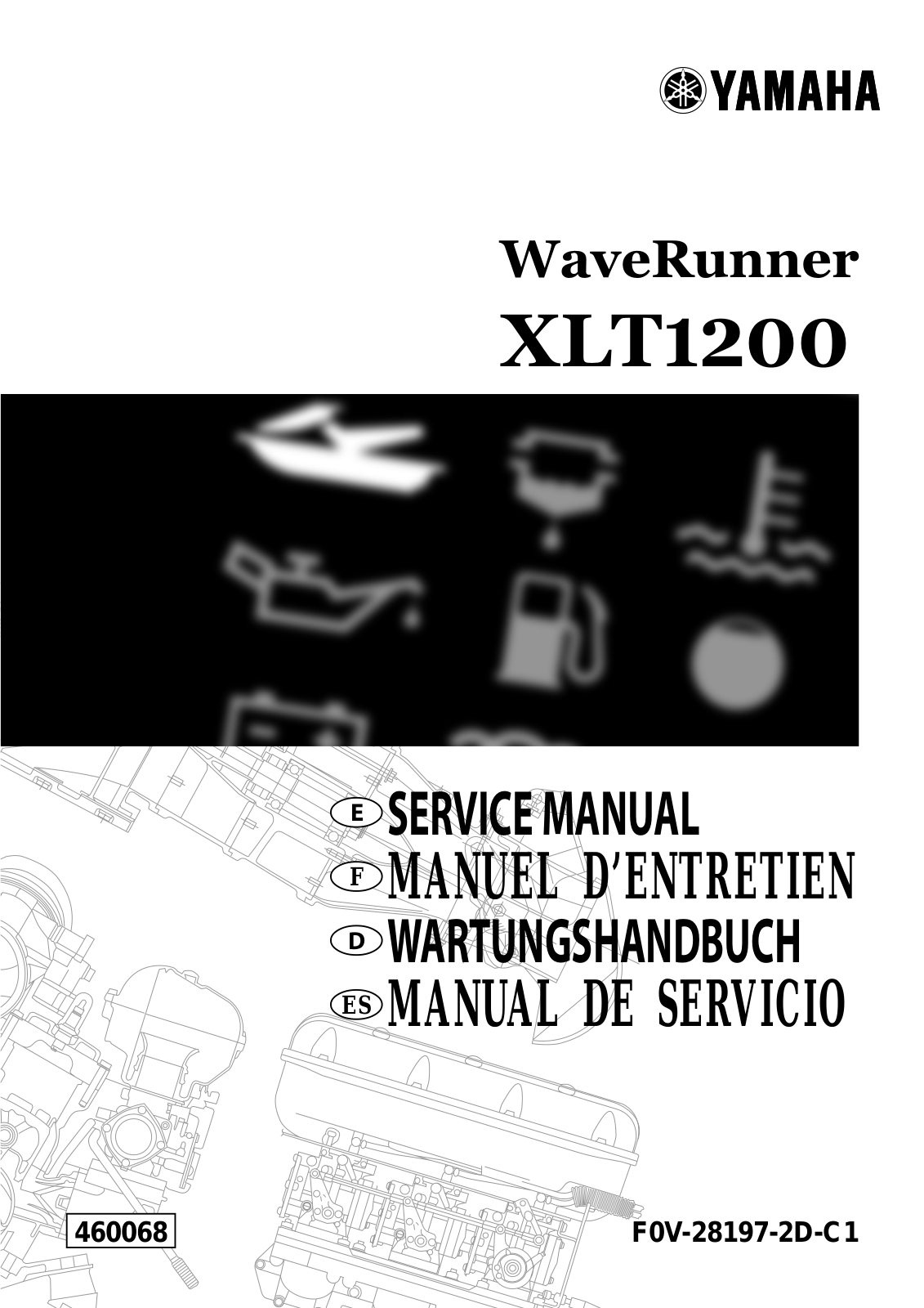 Yamaha XLT1200 Service Manual