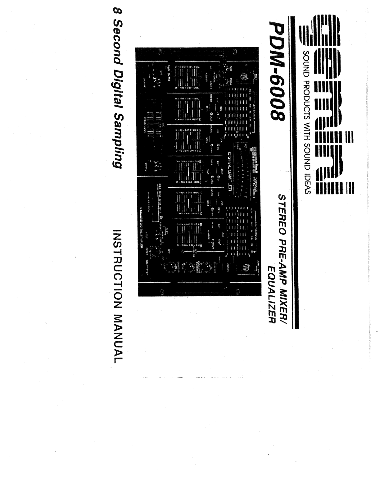 Gemini PDM-6008 User Manual