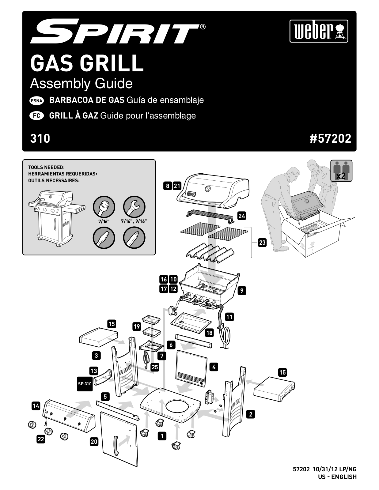 Weber 47510001 Owner's Manual