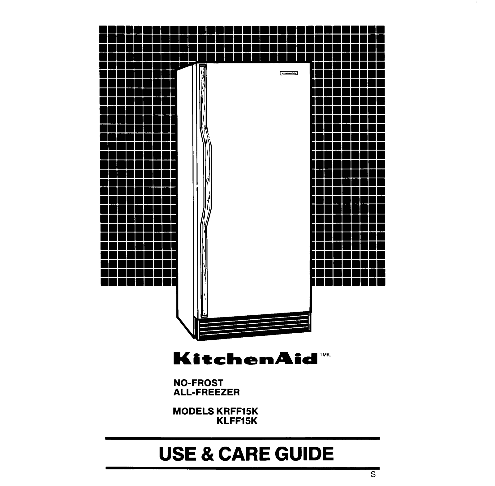 Whirlpool KRFF15K, KLFF15K User Manual